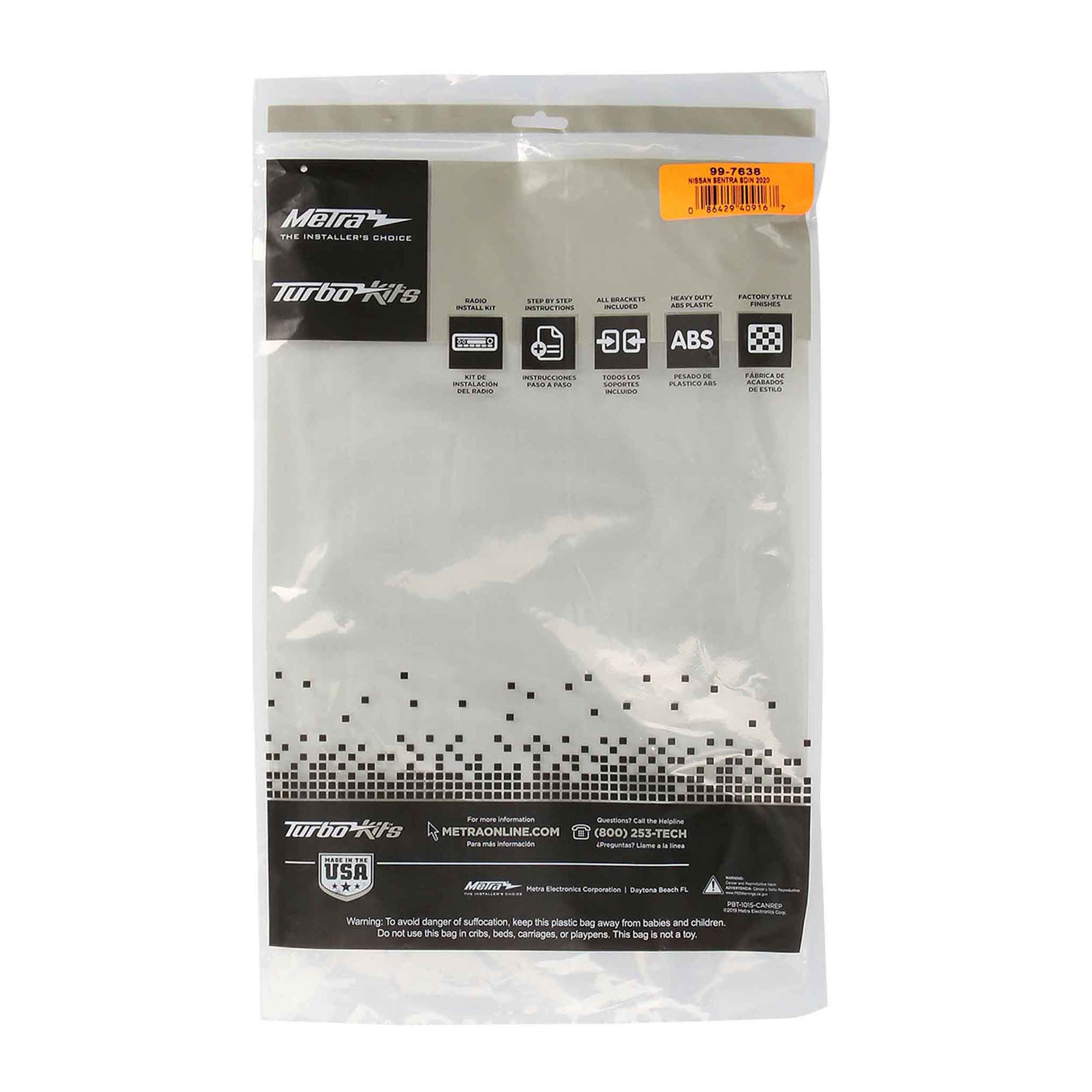 Stereo Installation Kit - Fits Nissan Sentra 2020-2025