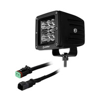 Amber Cube Spot Light - 3 Inch, 6 LED