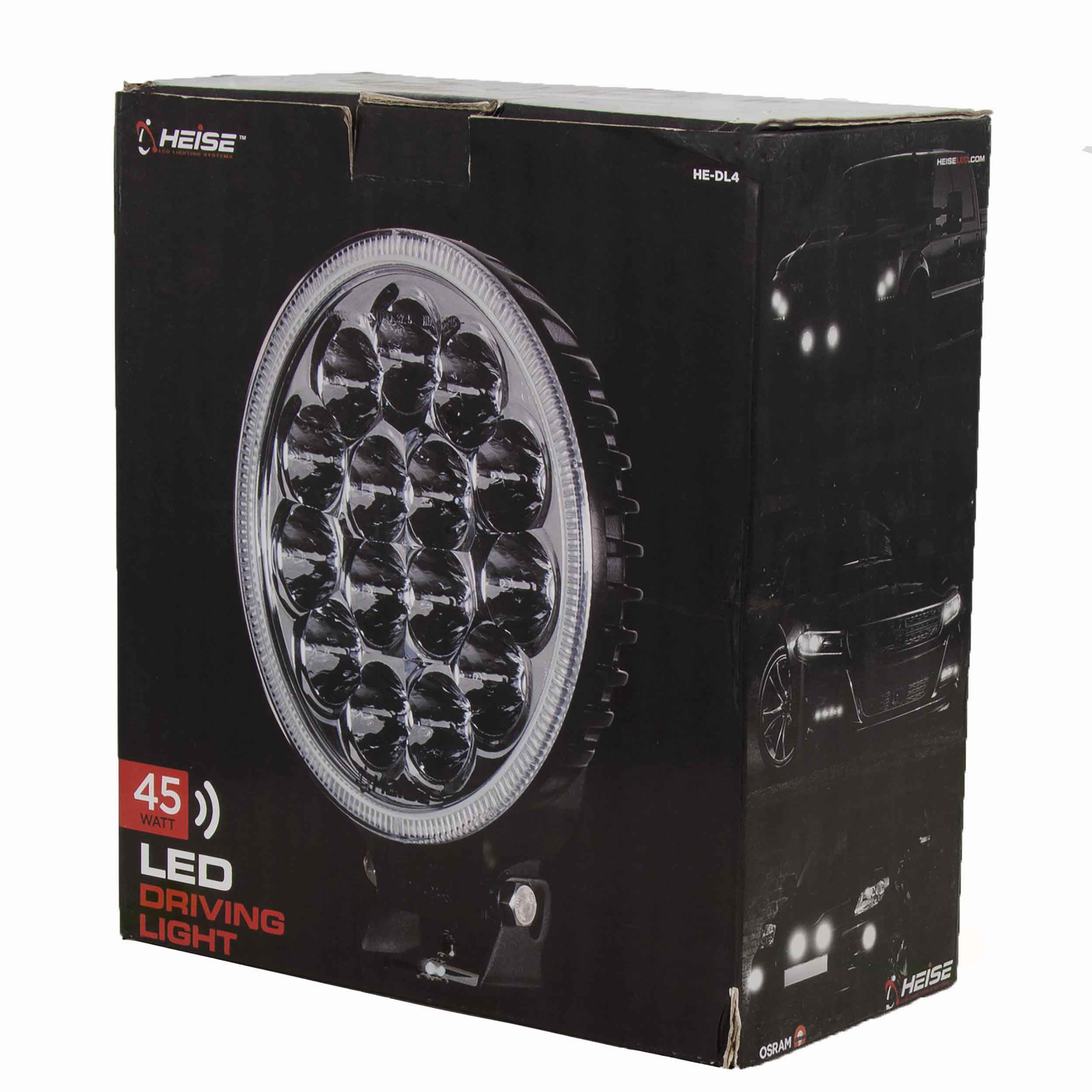 Round Driving Light - 7 Inch, 15 LED