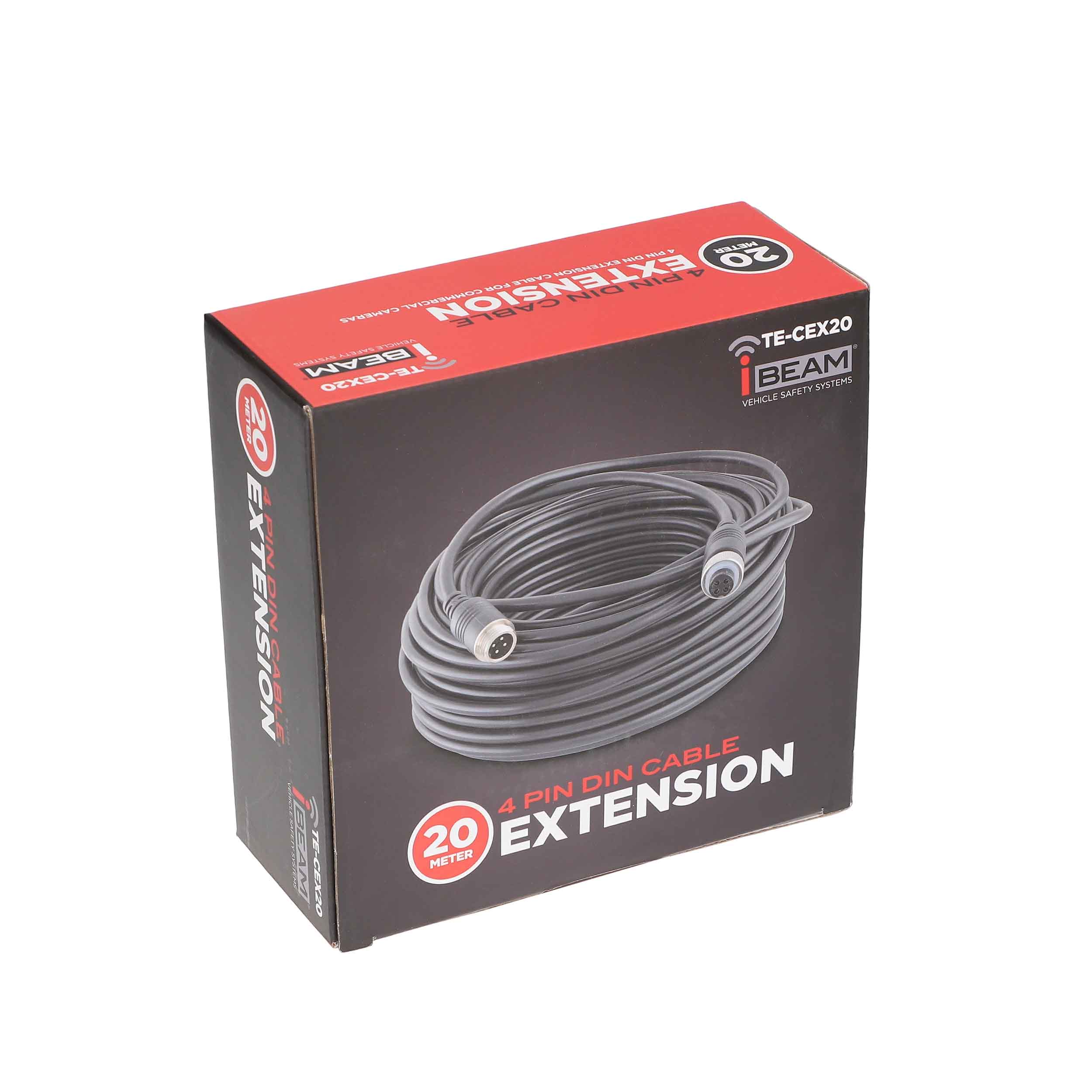 Commercial 4-Pin Din 20 Meter Extension Cable