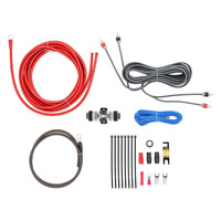 V8 OFC Amp Kit with RCA | 8 AWG | 600W