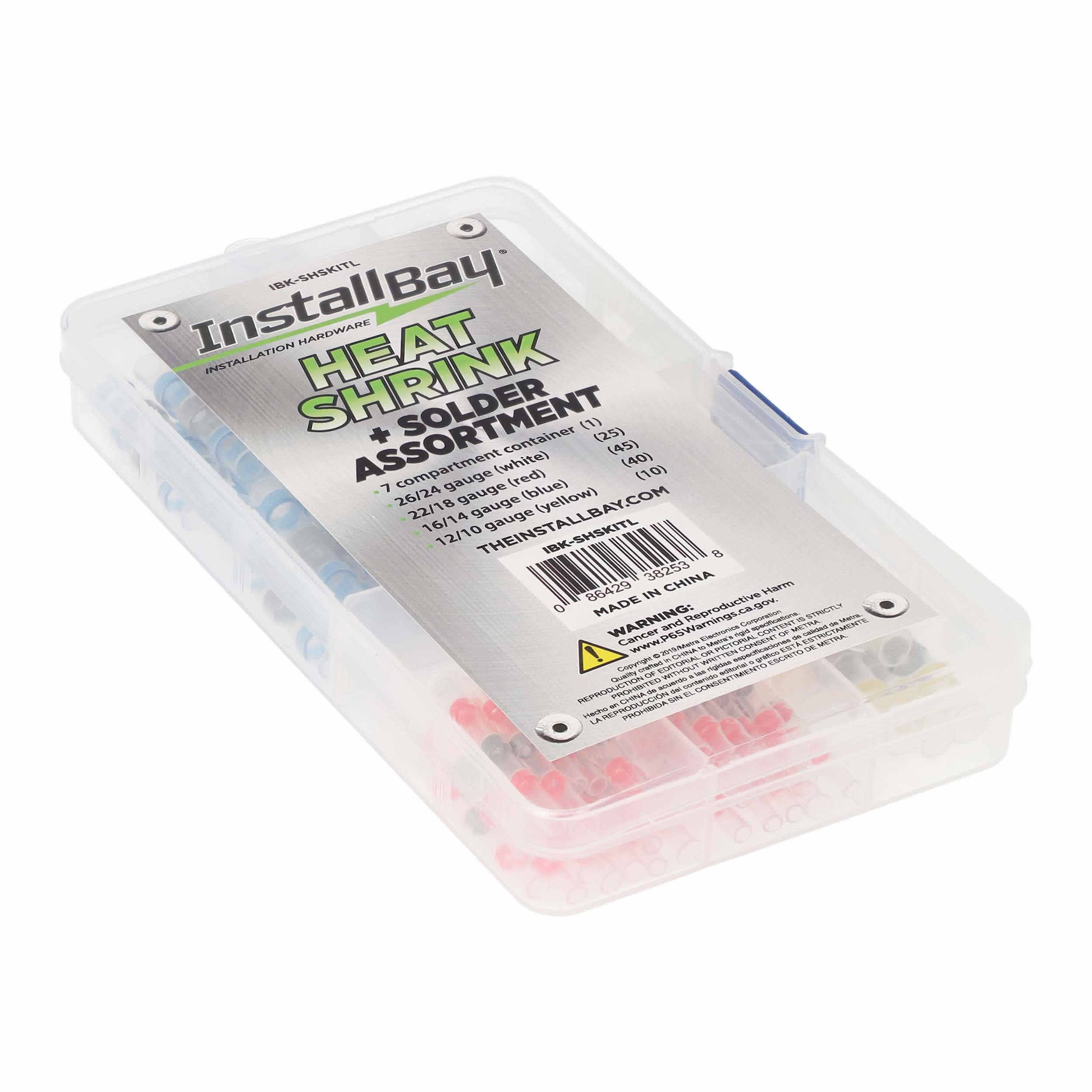 120 Piece Butt Connector Kit -  Includes Solder