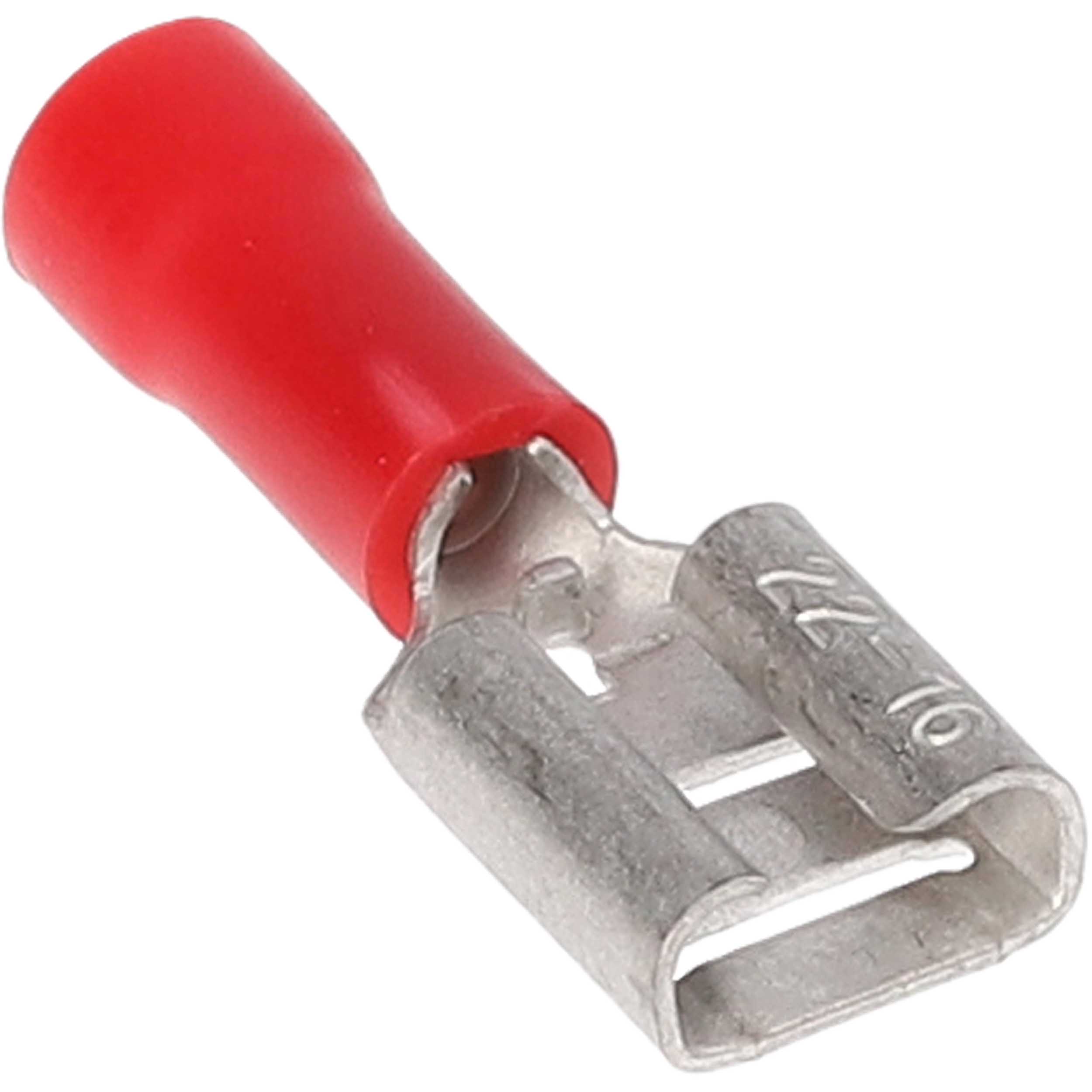 Red Vinyl Female Quick Disconnect 22-18 Gauge .187
