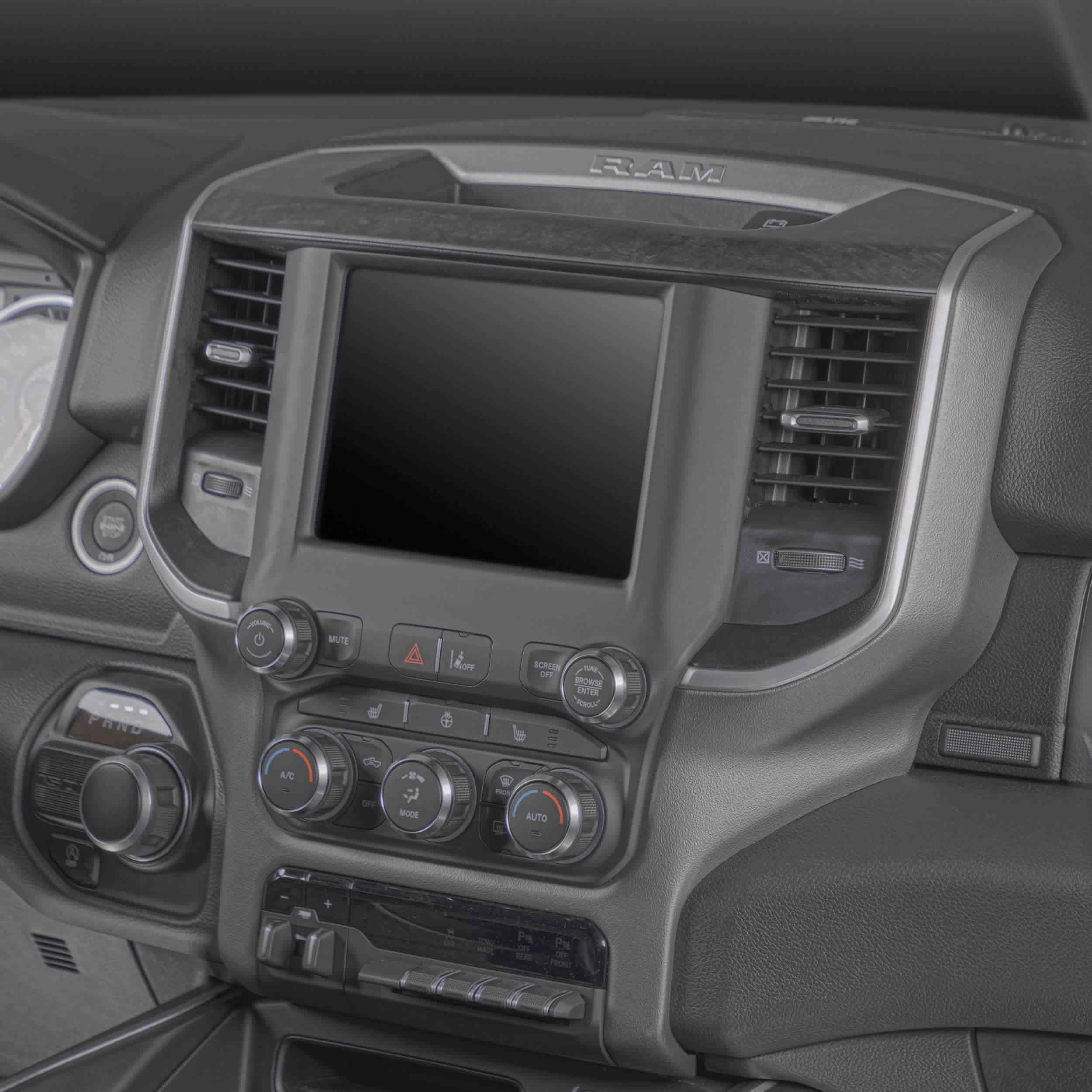 RAM 2019-2024 (with factory 8.4” screen & auto climate, excludes Classic models)