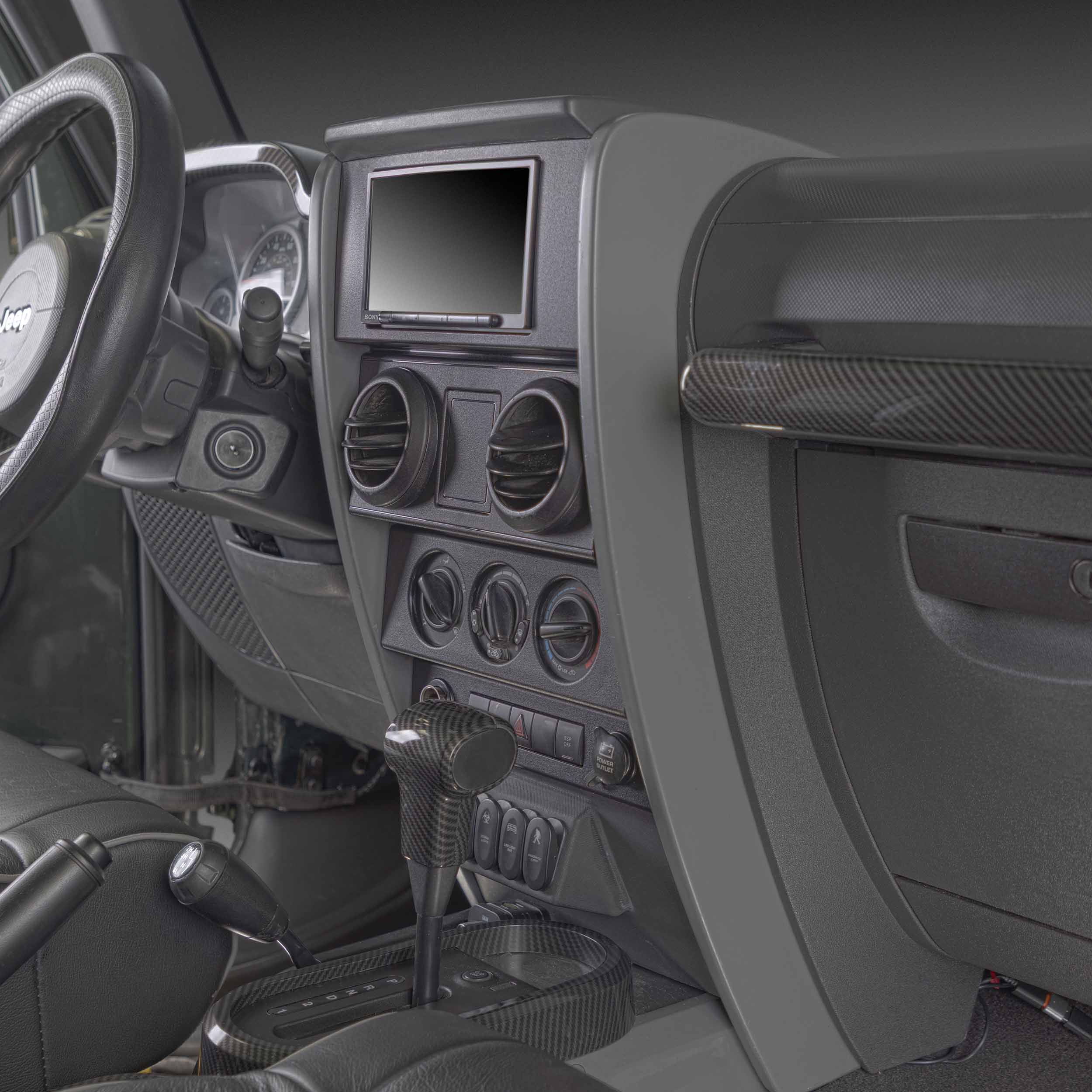 Dash Panel - Jeep Wrangler JK 2007-2010