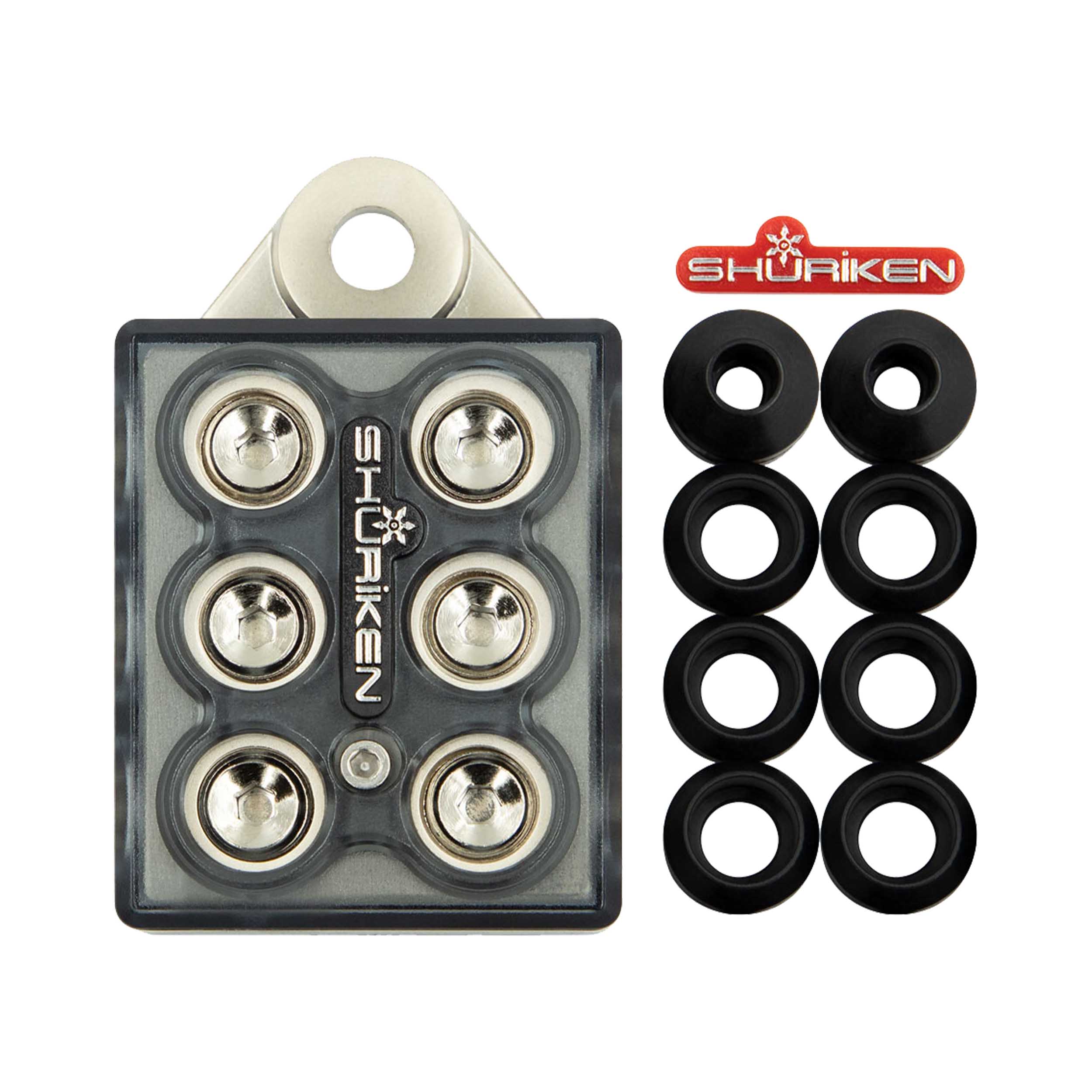 Shuriken Brass Bus Bar Block - Gate Lock Technology