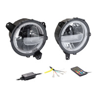 9" Premium Chasing LED Headlights - Jeep Wrangler JL | Gladiator JT