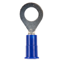3M™ Blue Vinyl Ring Terminal 16-14 Gauge 1/4 inch