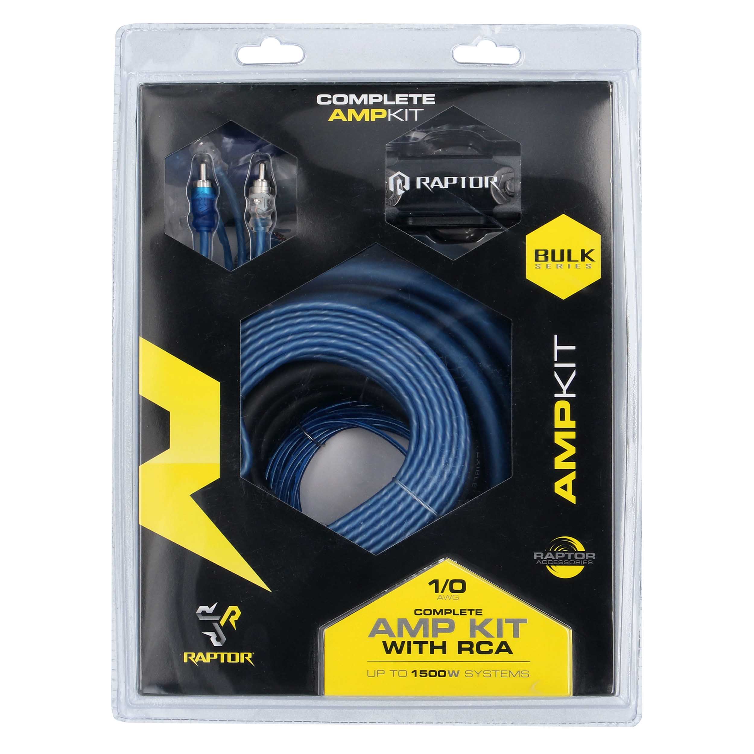 RAPTOR CCA 1/0 AWG AMP KIT - BULK SERIES