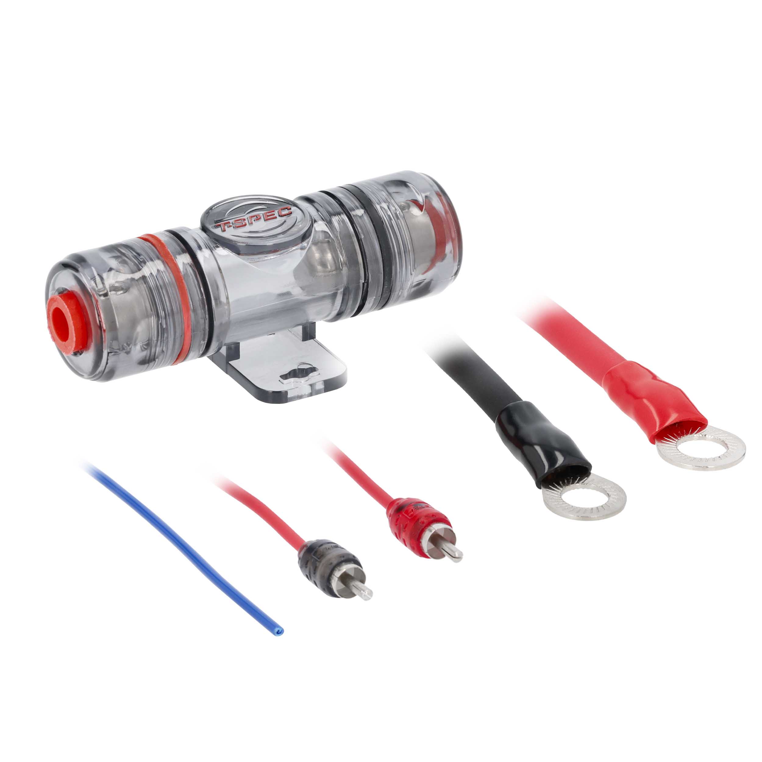 T-SPEC CCA 8 AWG 400W AMP KIT WITH RCA - V6 SERIES