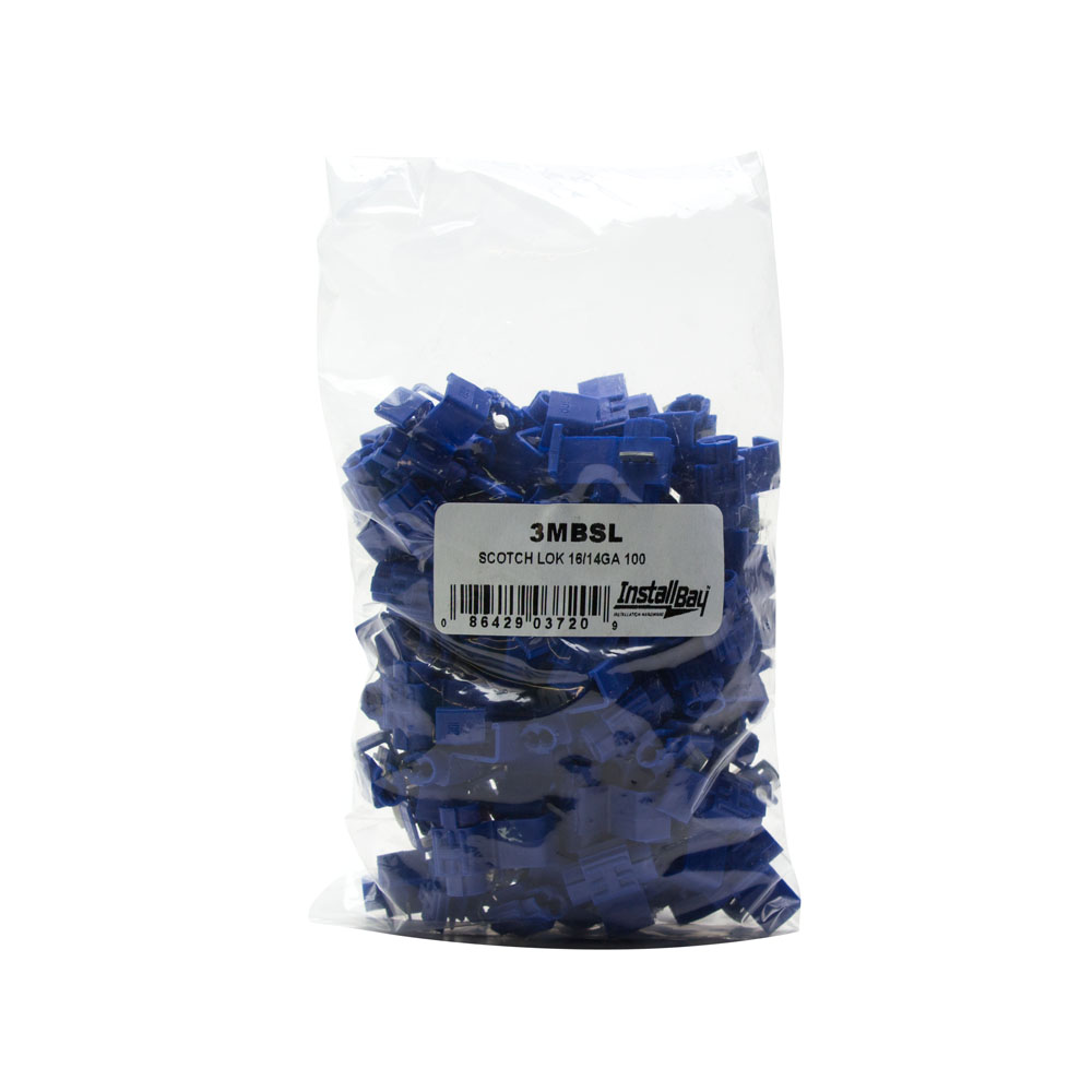 3M™ Scotchlok™ IDC Blue 16/14 Gauge - Package of 100