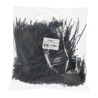 Cable Tie 8.6" Black - Bulk Bag - 1000 count