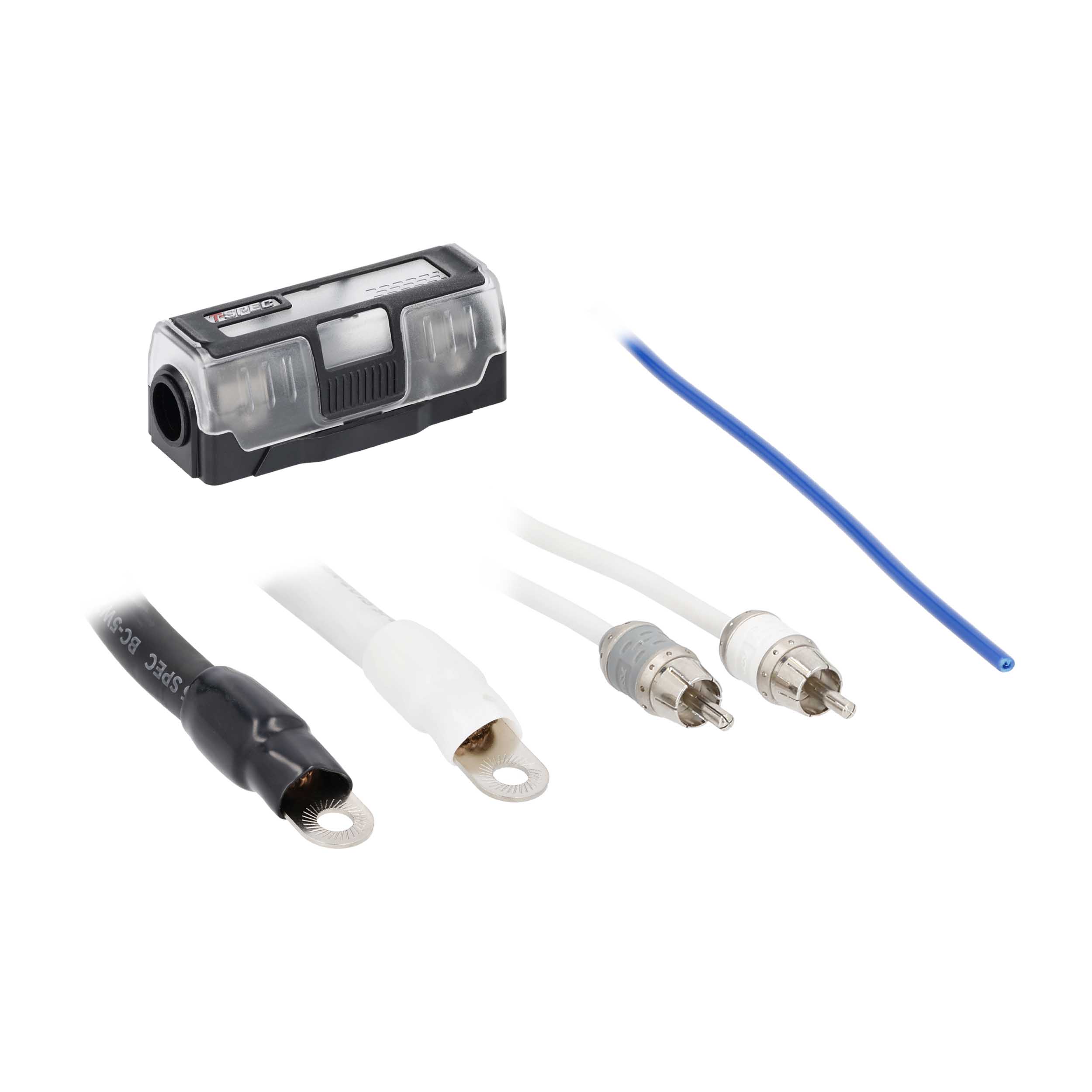 v10 1/0 AWG Amp Kit - 5200 W with RCA Cable