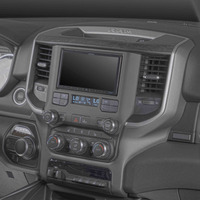 RAM 2019-2024 (with factory 8.4” screen & auto climate, excludes Classic models)