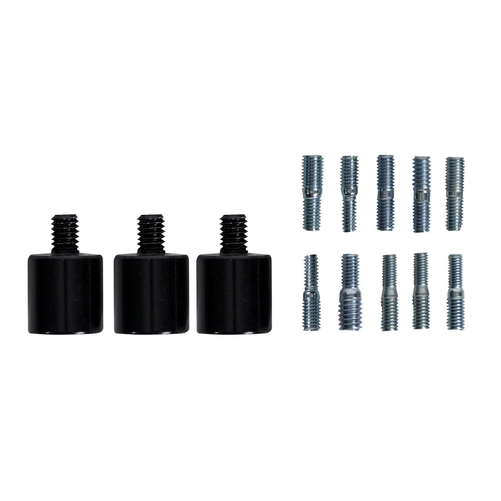 Black Rubber Replacement Mast - 3 inch