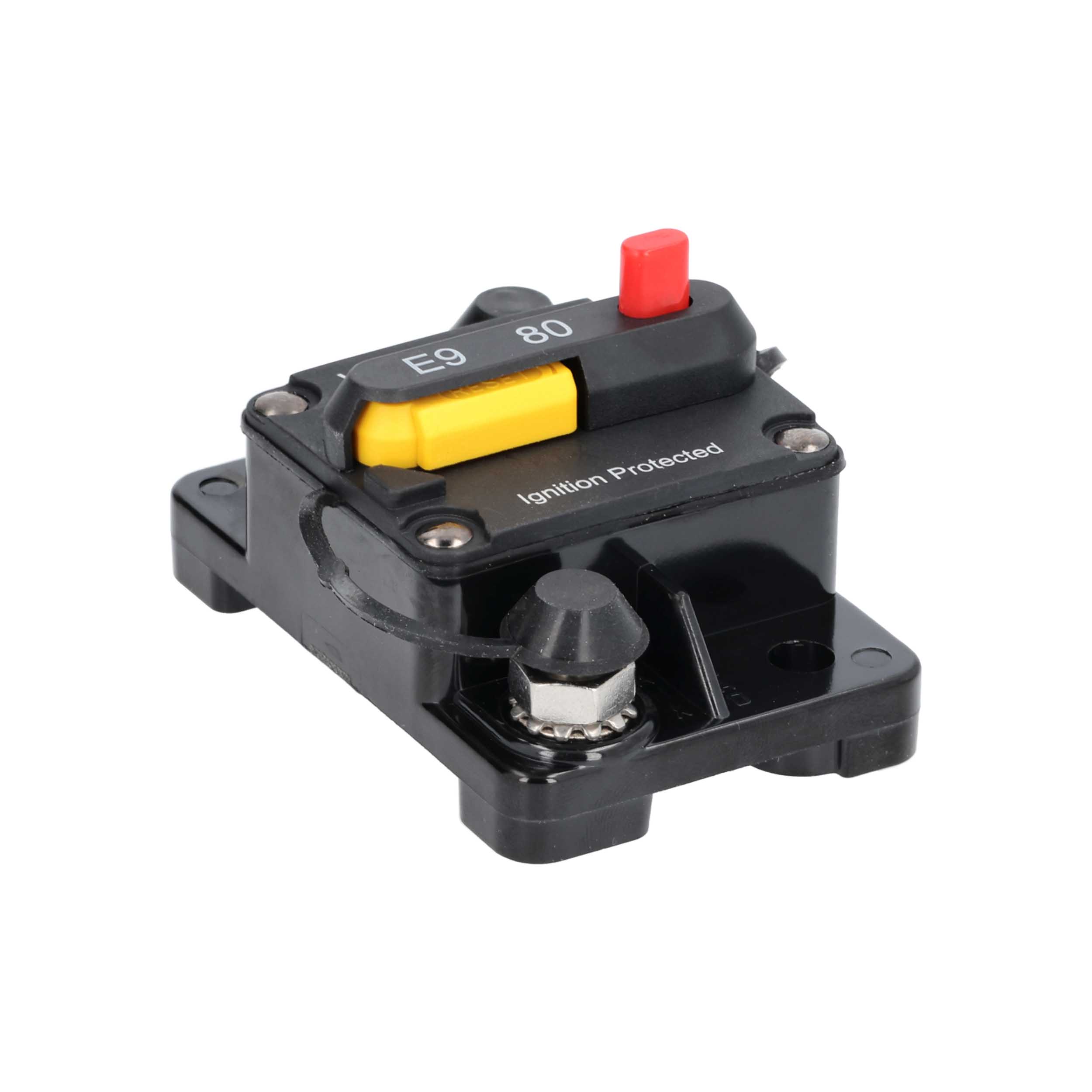 Circuit Breaker Manual Reset w/LED 80 AMP