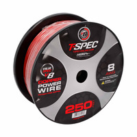V8GT OFC Power Wire | 8 AWG | 250 ft. | Red