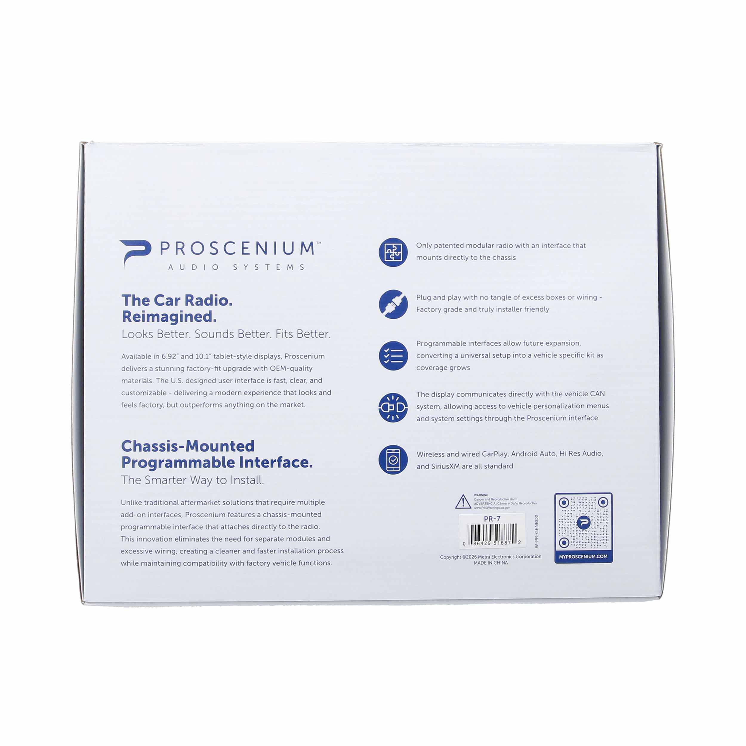Proscenium® Modular Infotainment & Control Platform | 6.92"