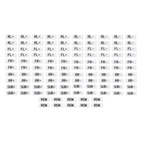 Wire Heat Shrink Labels Refill Pack | 120 Piece