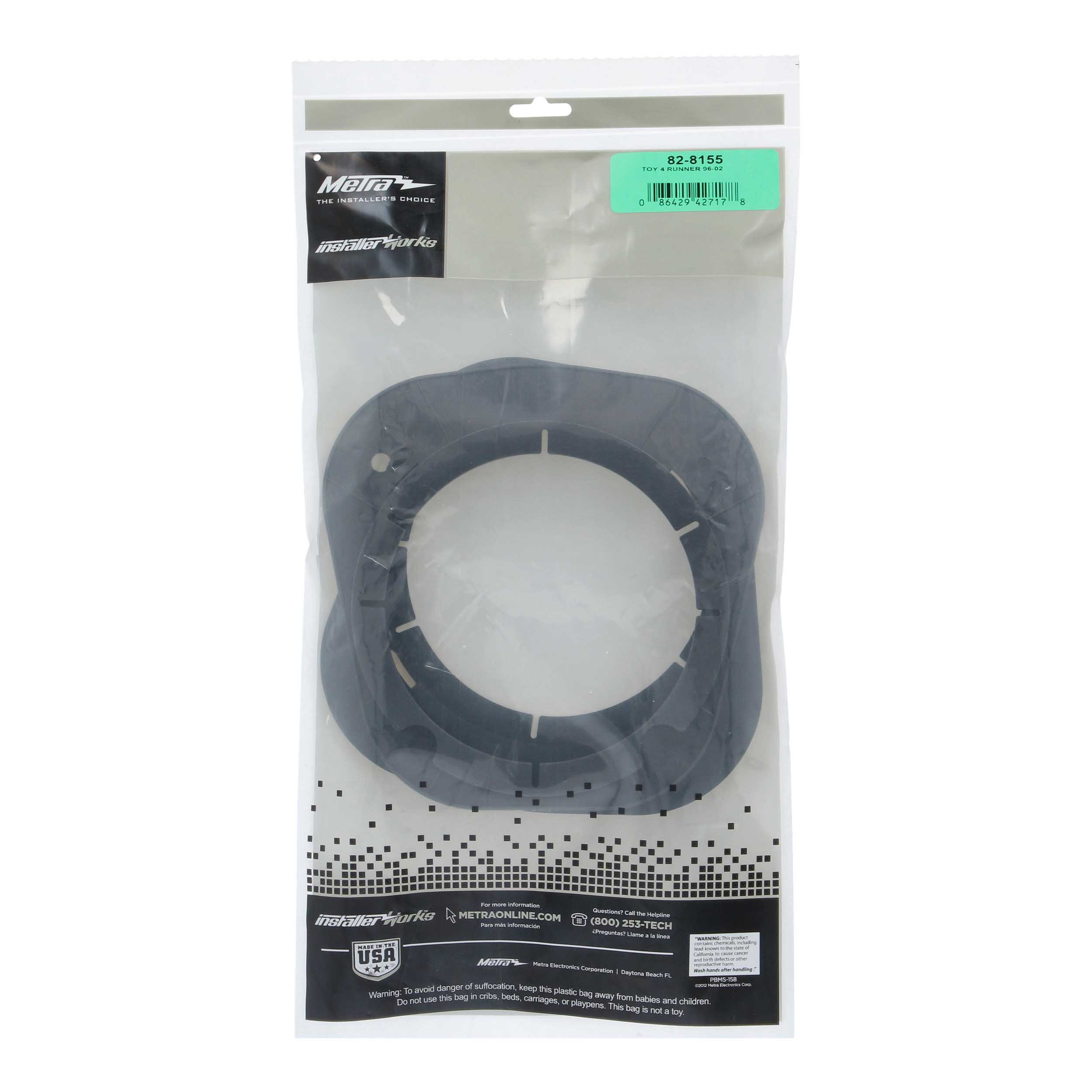 Rear Speaker Adapter Plate - Fits Toyota 4Runner 1996-2002