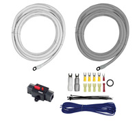 V10 Marine Amp Kit with Circuit Breaker | 4 AWG | 20 ft.