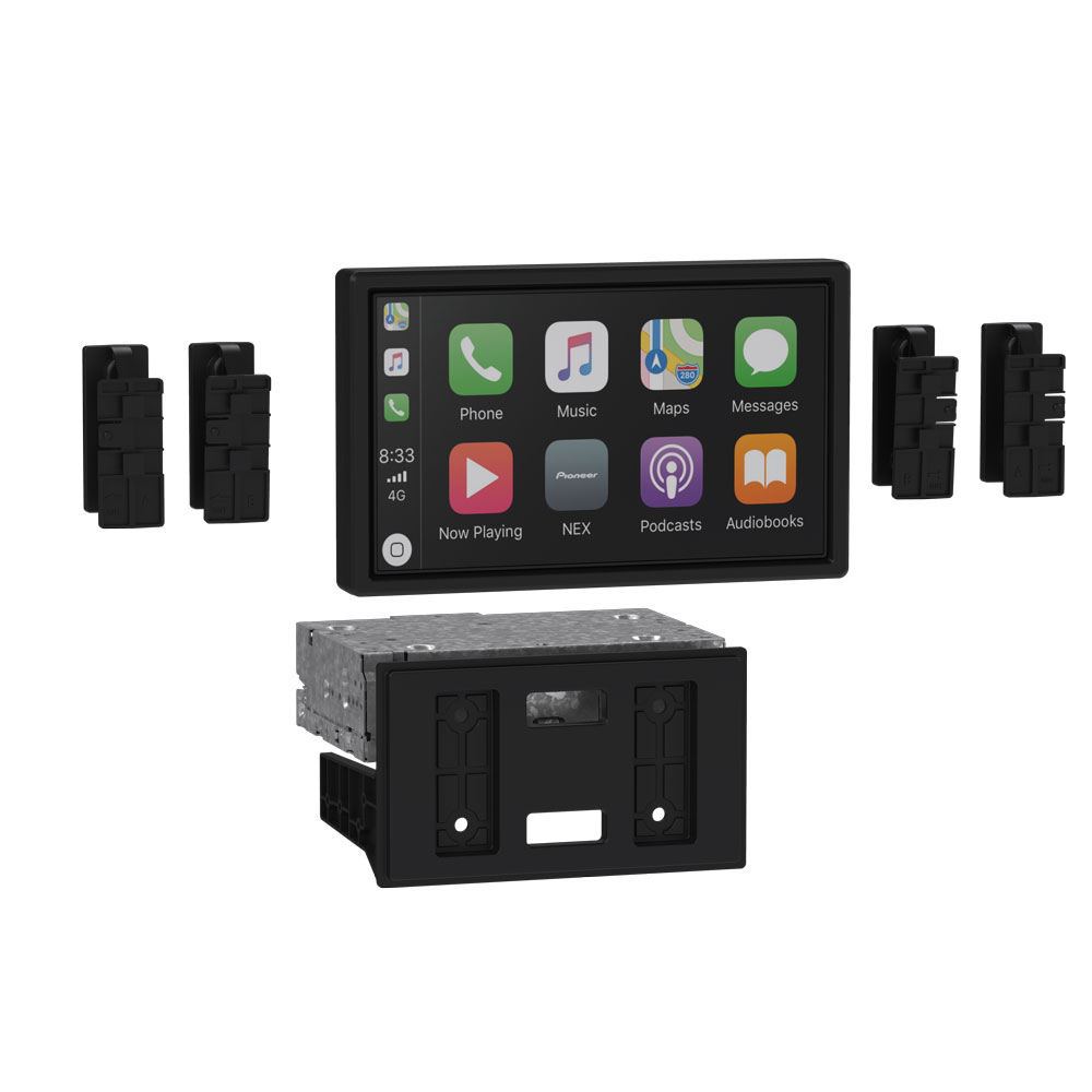 Universal Floating Mount Kit - Fits Pioneer 8" Radios