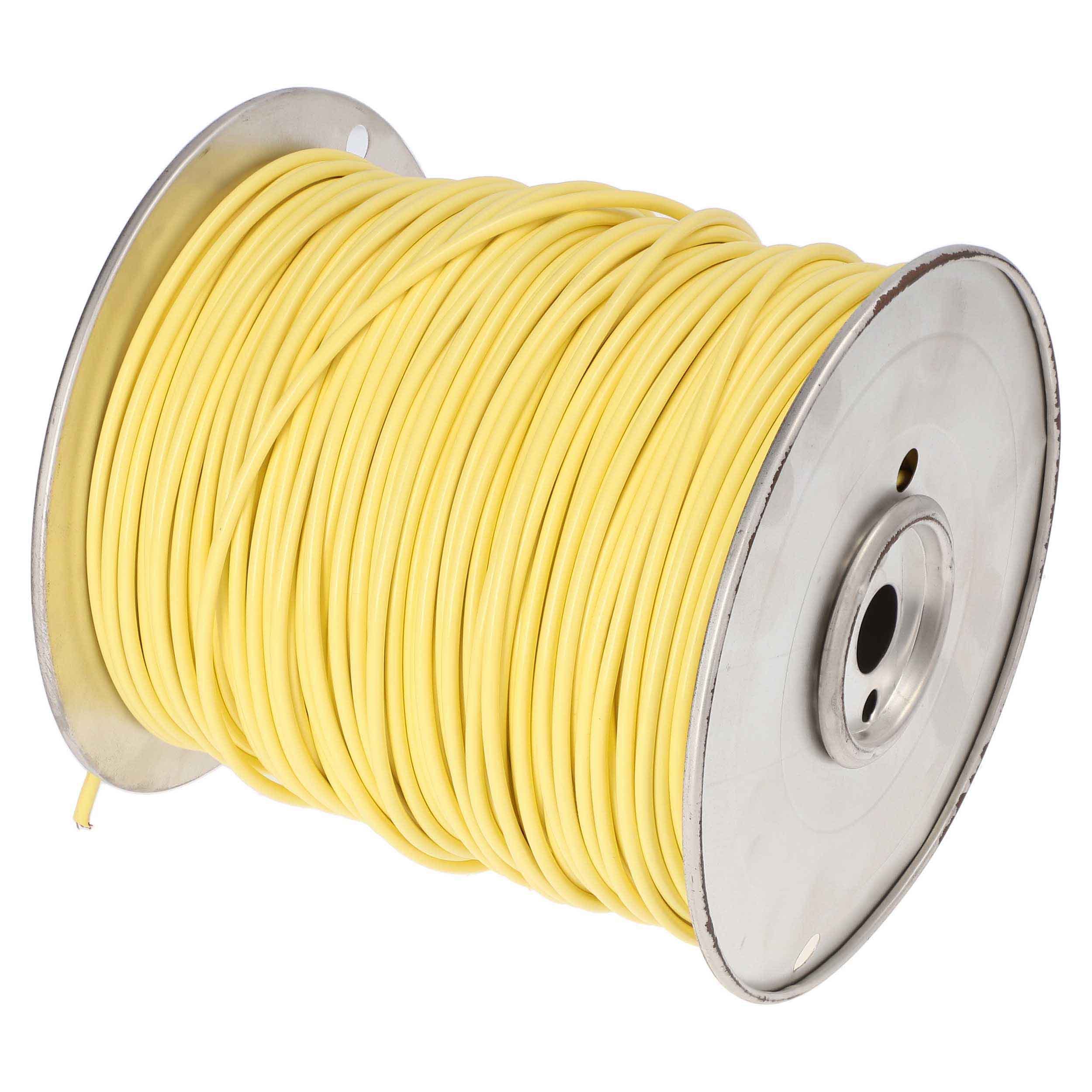 12 GA US GPT ALL COPPER PRIMARY WIRE YELLOW - Coil of 500 FT