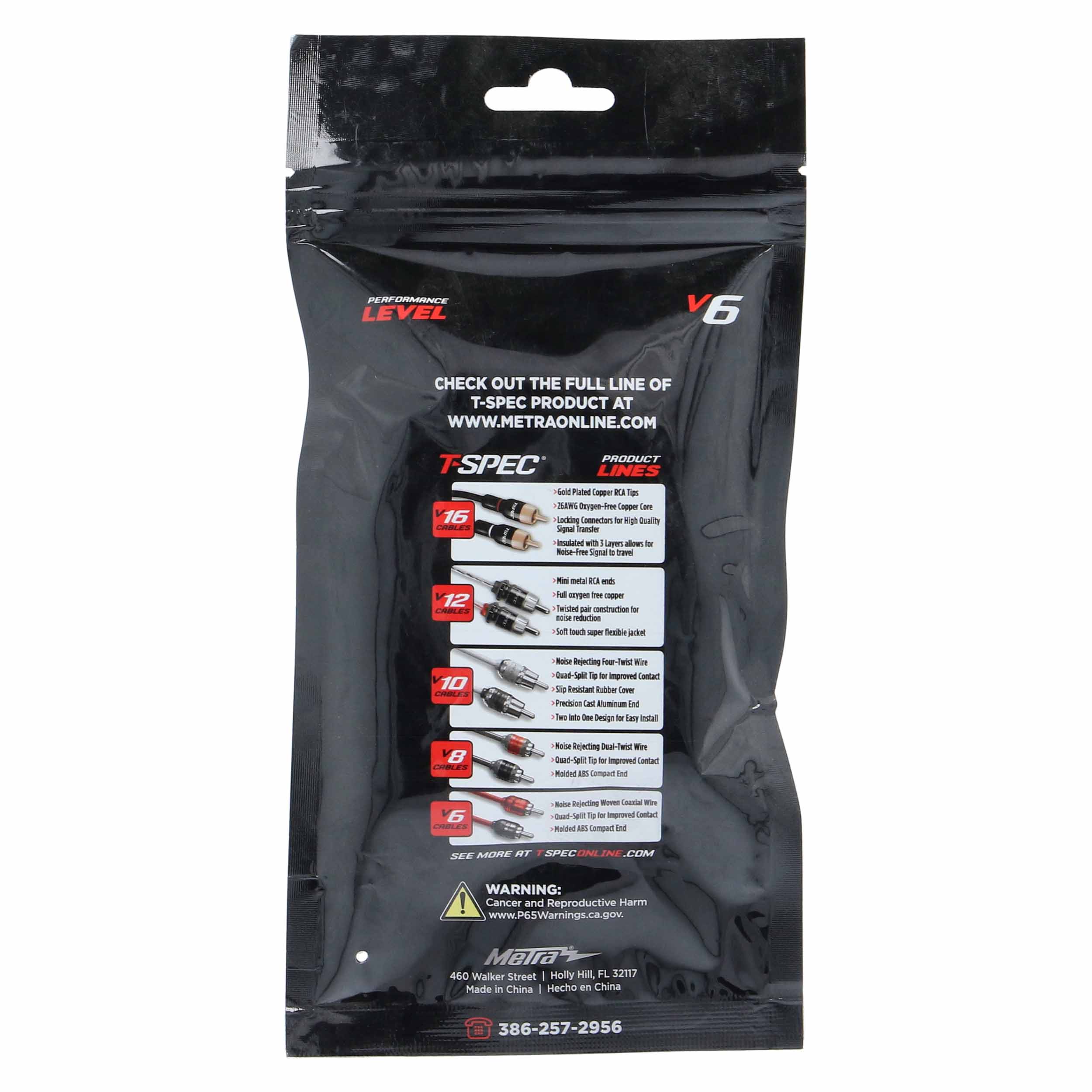 v6 Series Single-Channel Video Cable - 6 FT