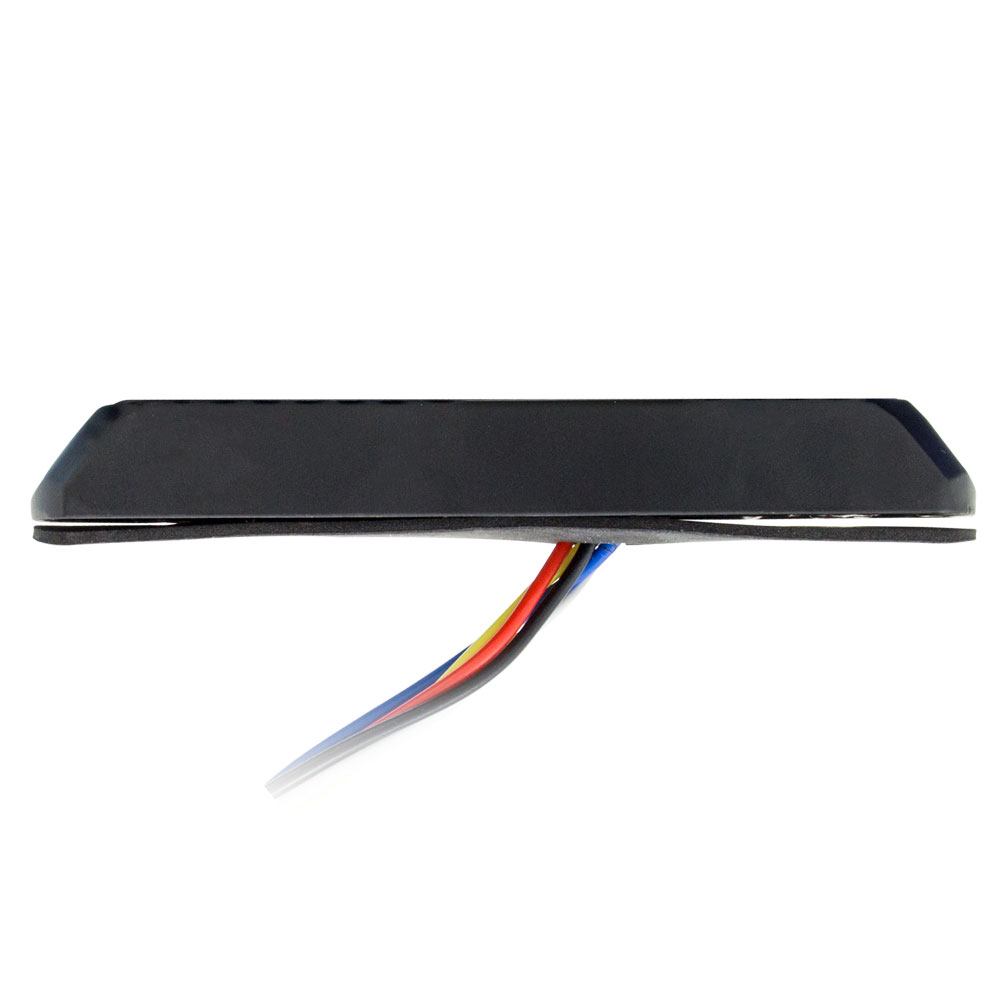 White/Amber Marker Lights - 4.9 Inch, 6 LED