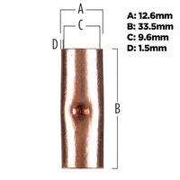 2 GA COPPER BUTT - 10PK