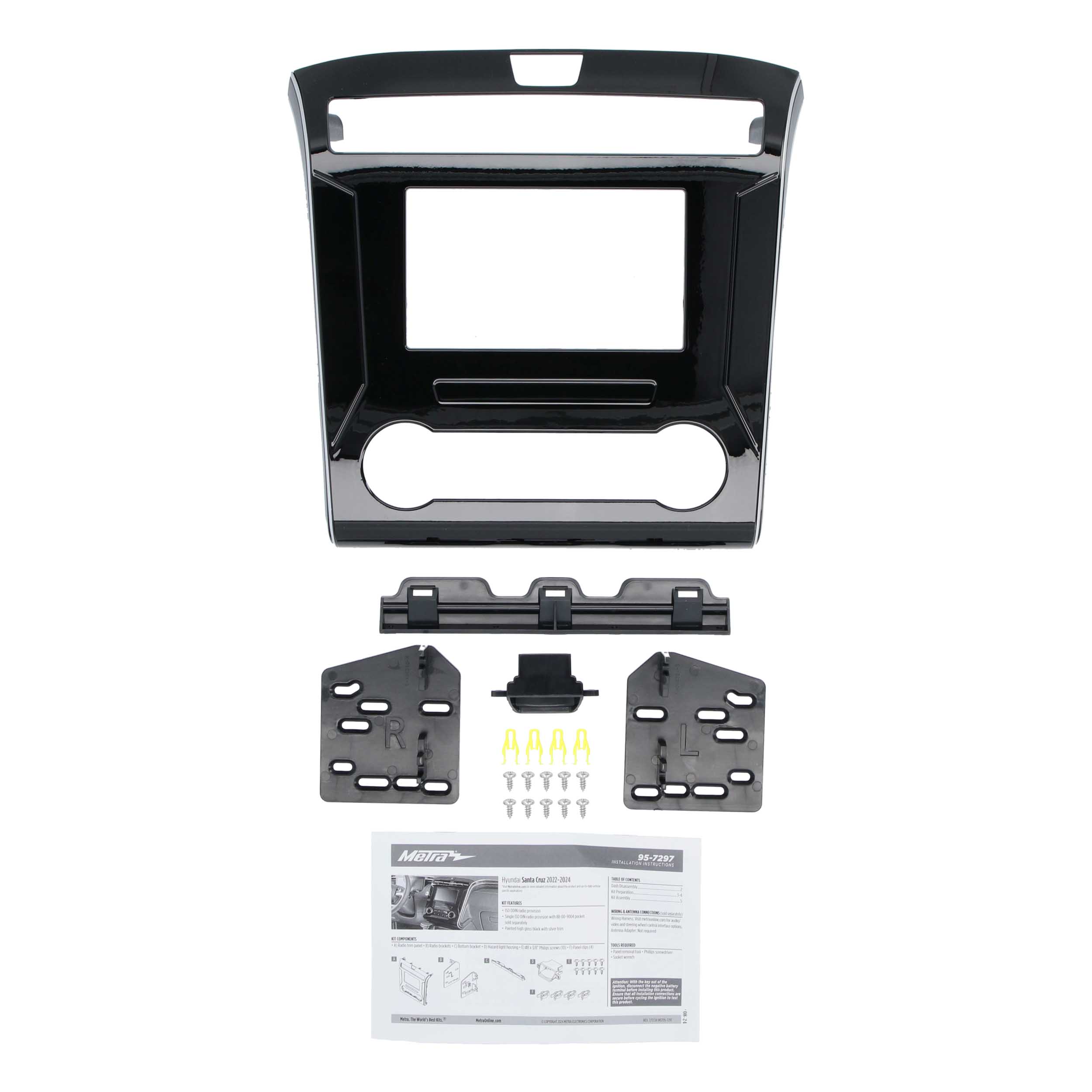 Hyundai Santa Cruz 2022-2024 (without factory NAV, with manual climate controls)