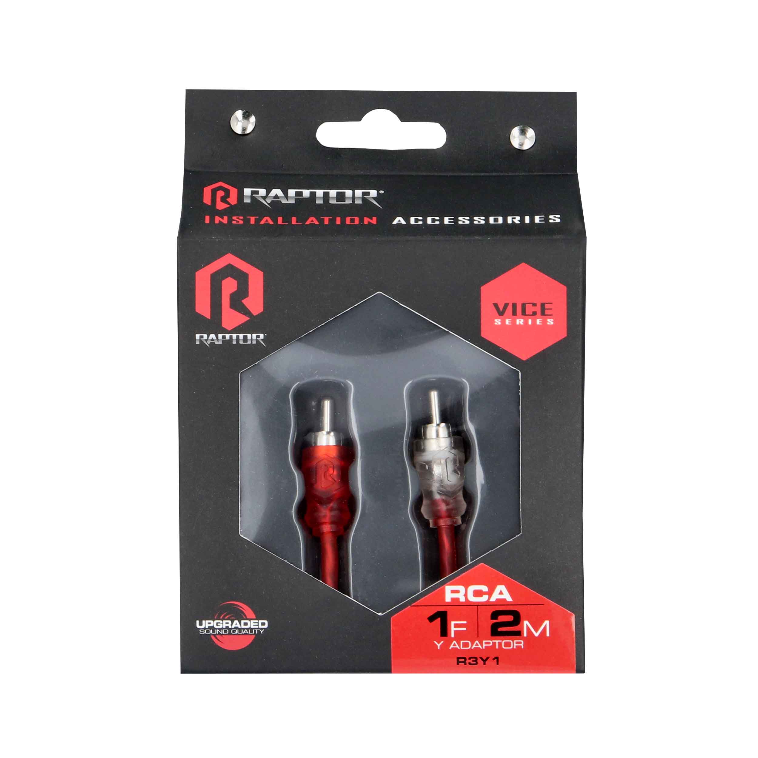 RCA 2-Channel Audio Cable - Vice Series 1F-2M