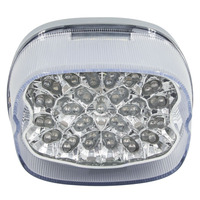 Clear Replacement Tail Light with Turn Signals - Harley Davi