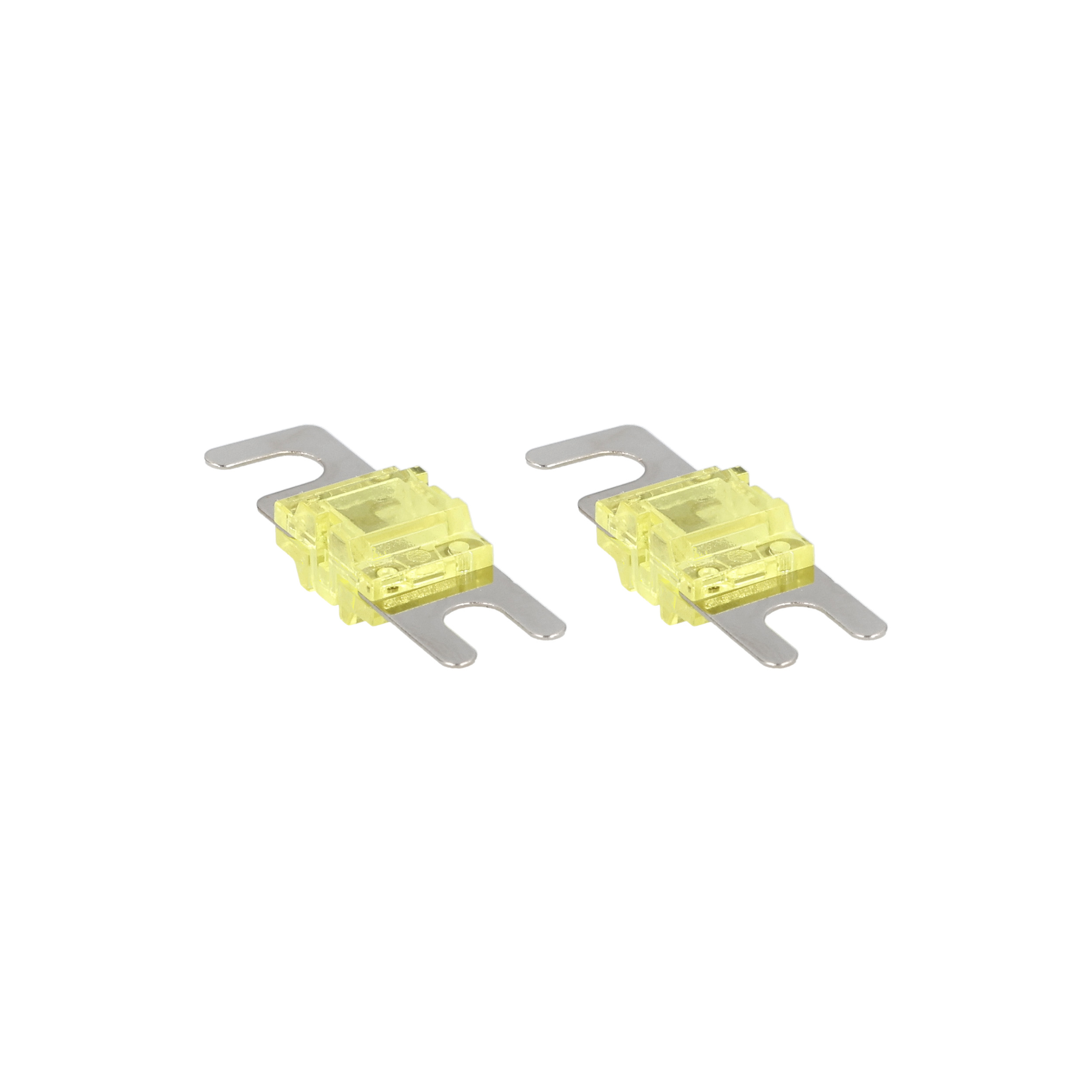 100 AMP Mini ANL Fuses Nickel Plated - MID SERIES - 2 PK