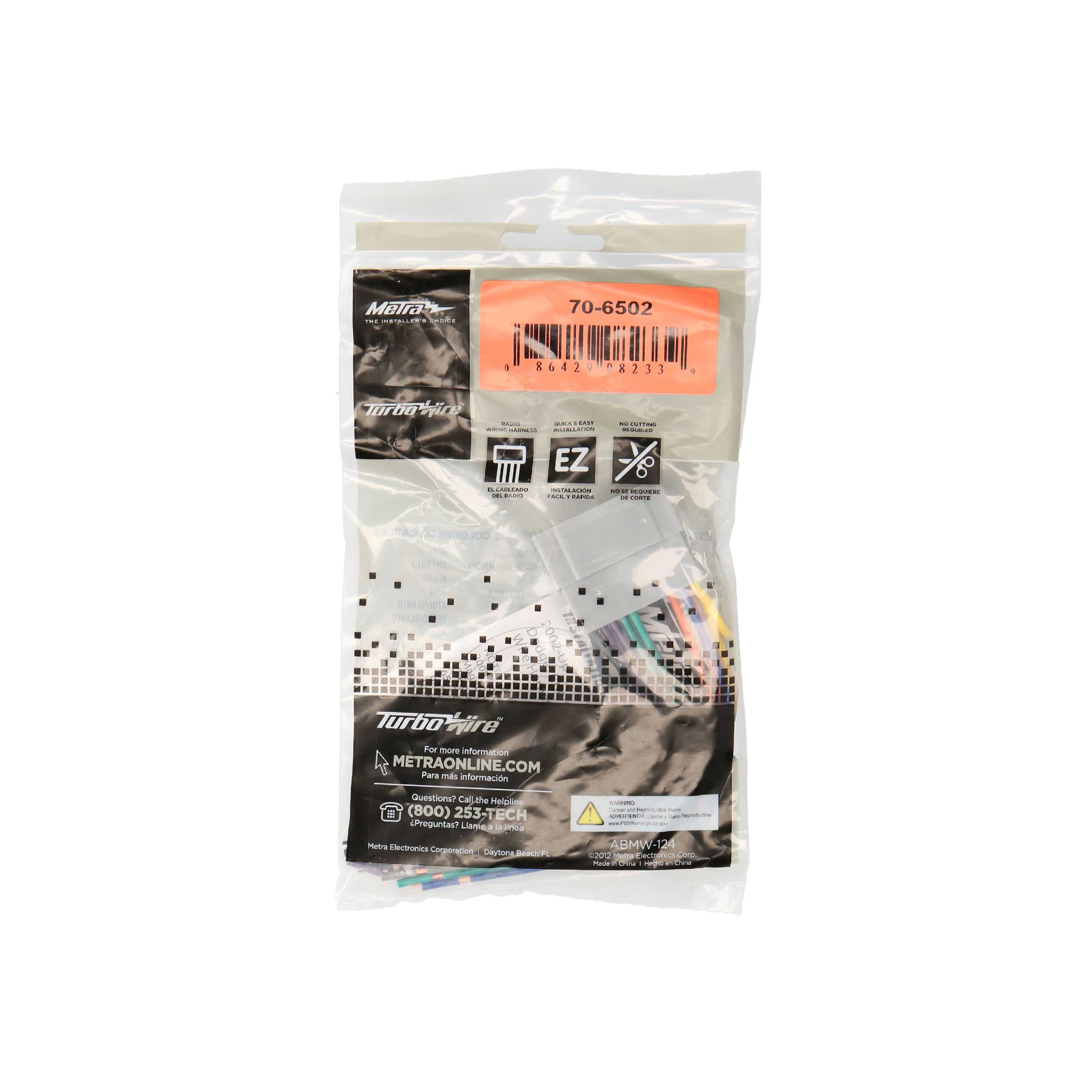 Radio Replacement Harness - Fits Chrysler 2002-2009