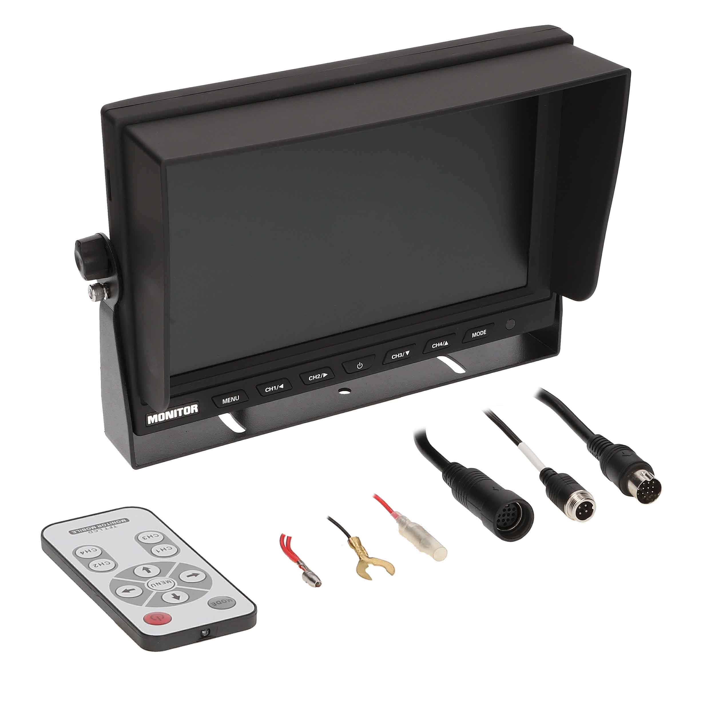 Commercial Quad-View Monitor - 9 Inch