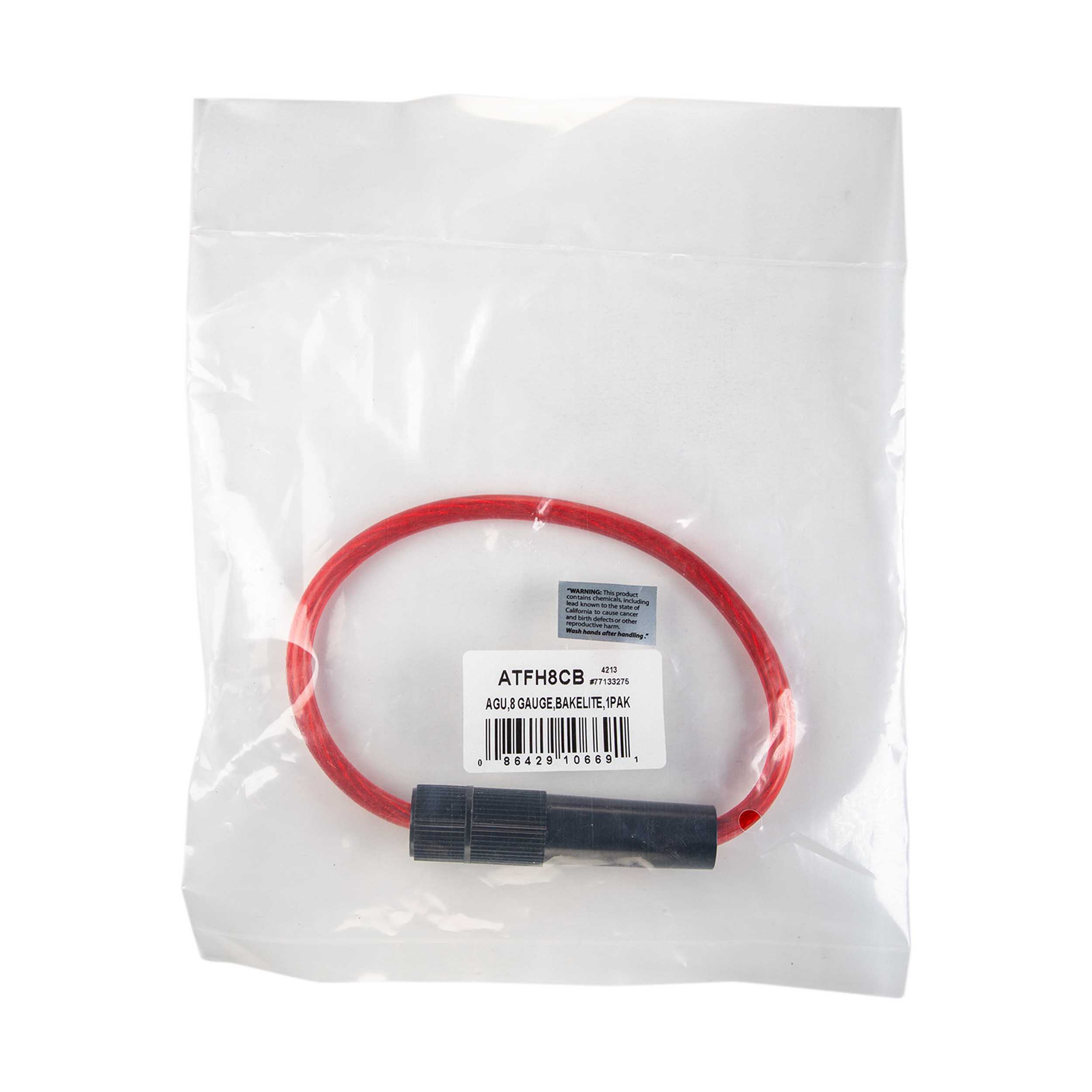 AGU Fuse Holder Bakelite 8 Gauge  Each