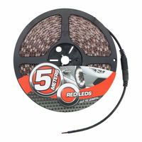 5050 Red Light Strip - 5 Meter, 60 LED, Retail