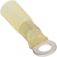 Heat Shrink Yellow Ring Terminal 12-10 Gauge #10