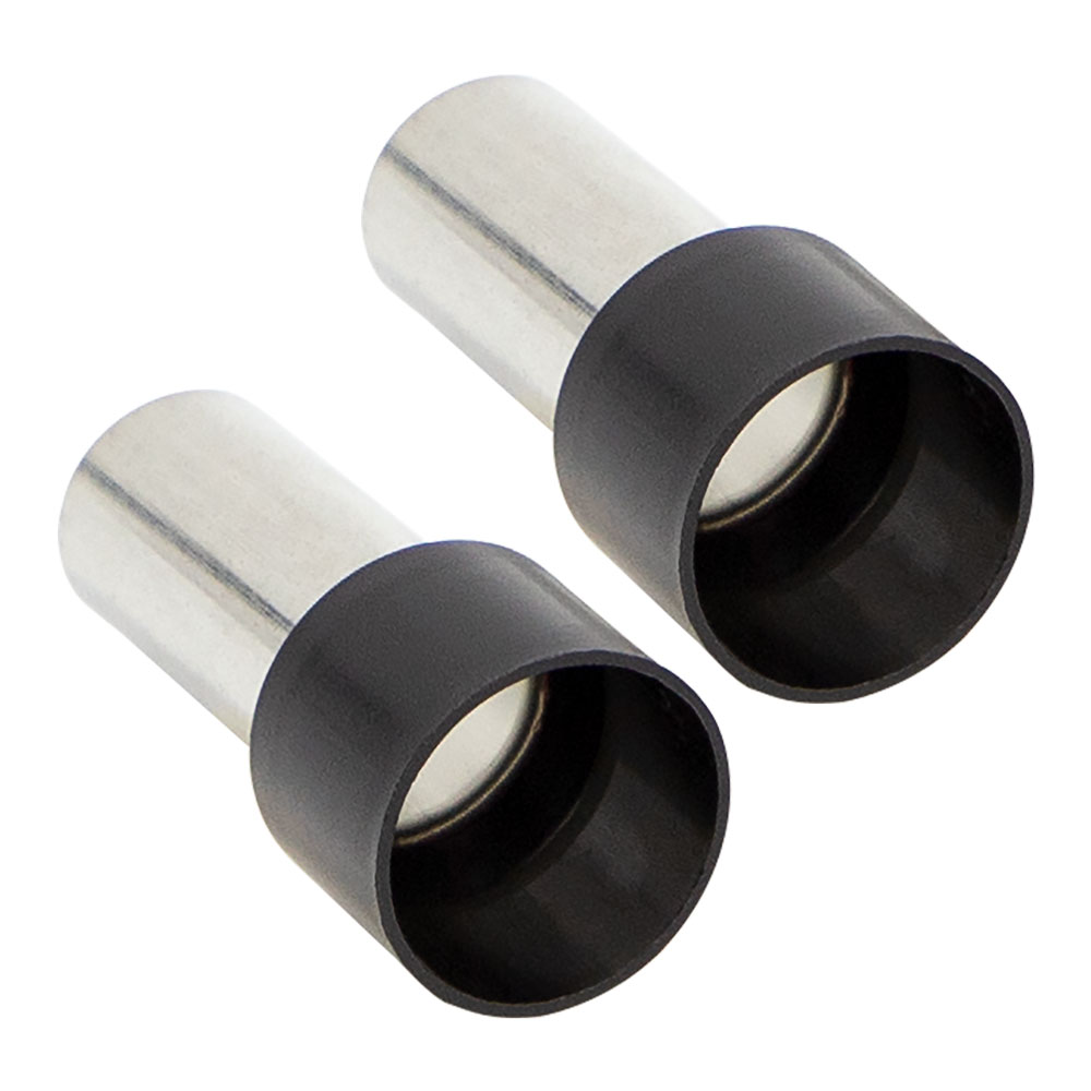 Ferrules - Black 1/0GA - 50 per Bag