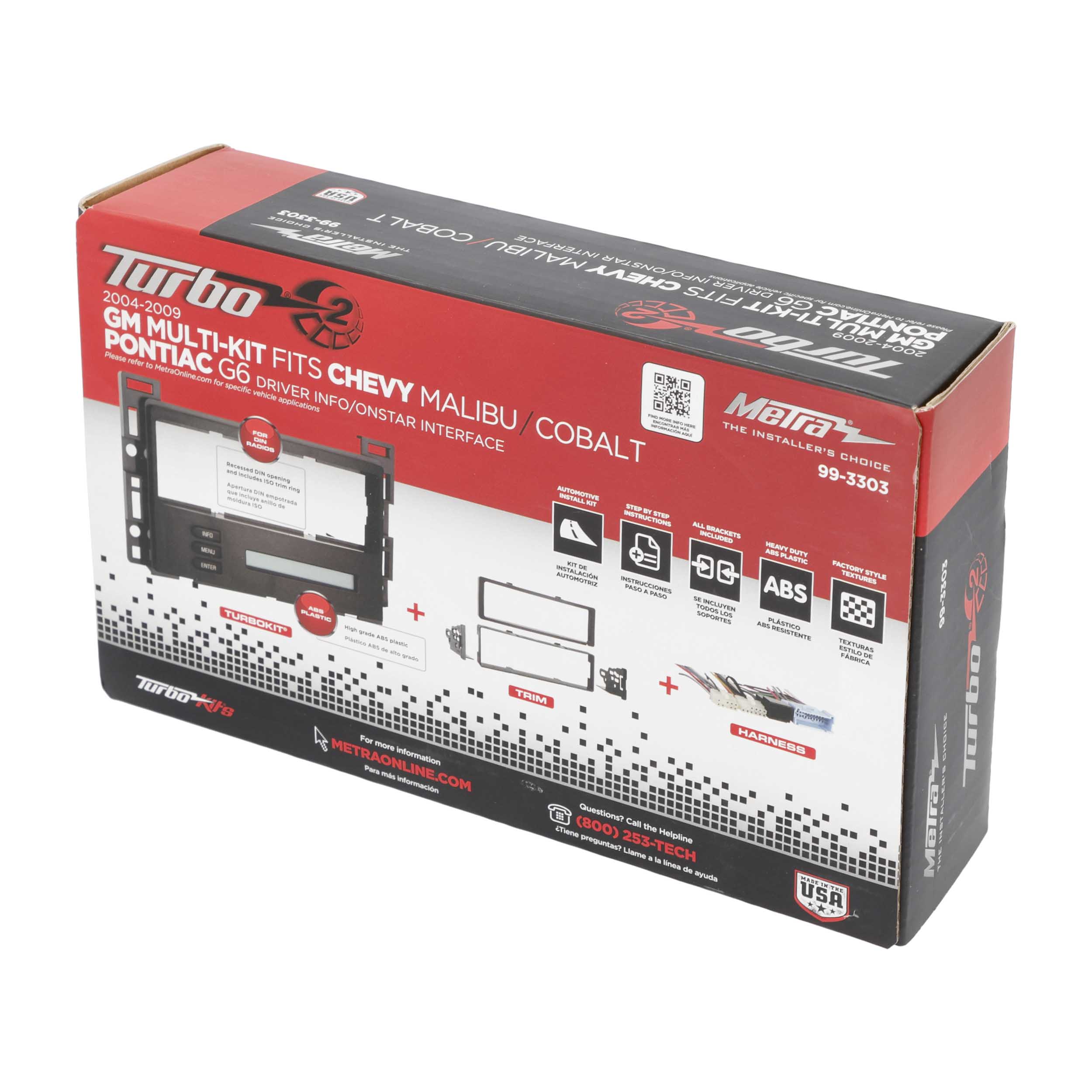 Chevrolet Malibu/Cobalt/Pontiac G6 DIC Interface 2004-2009