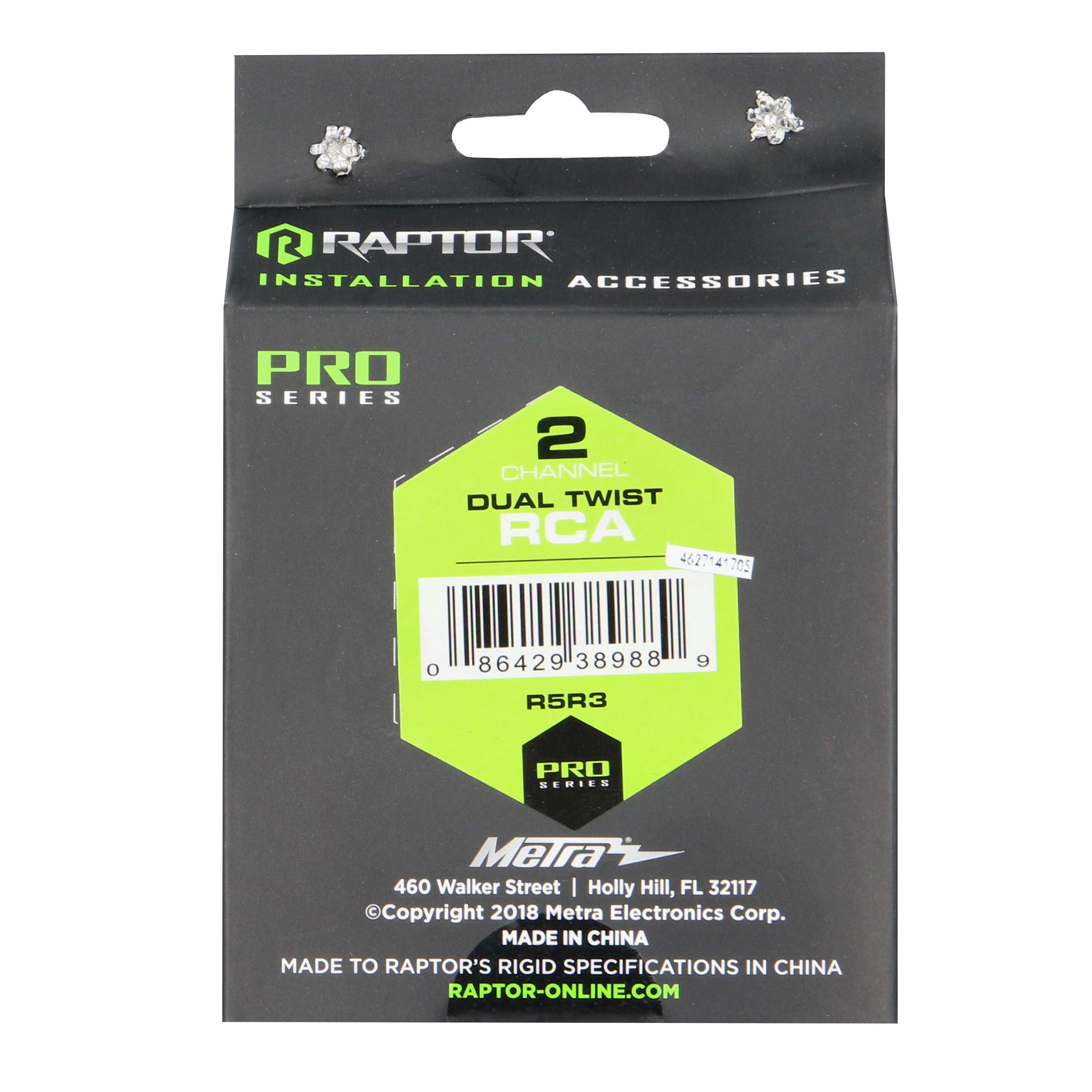 RCA 2-Channel Audio Cable - Pro Series 3 Feet