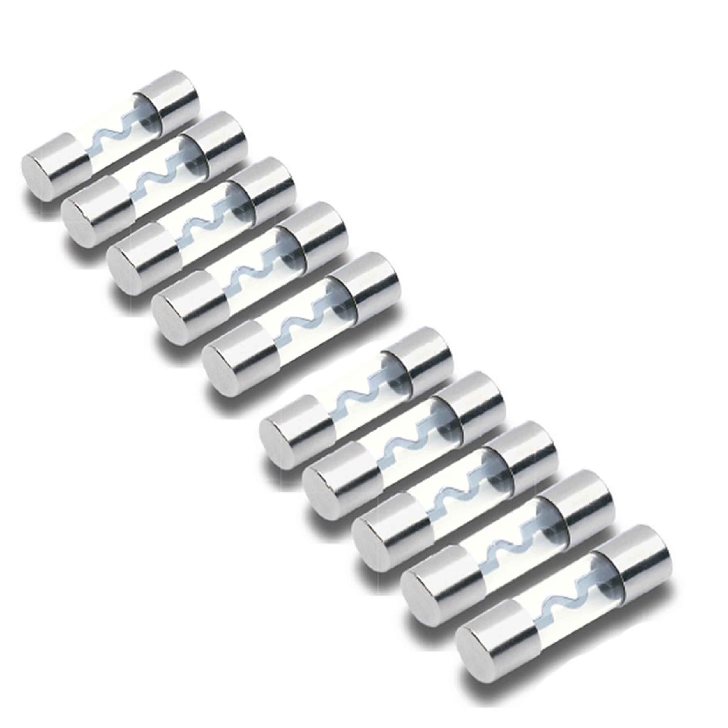 AGU FUSES v8 SERIES NICKEL PLATED-5 PACK