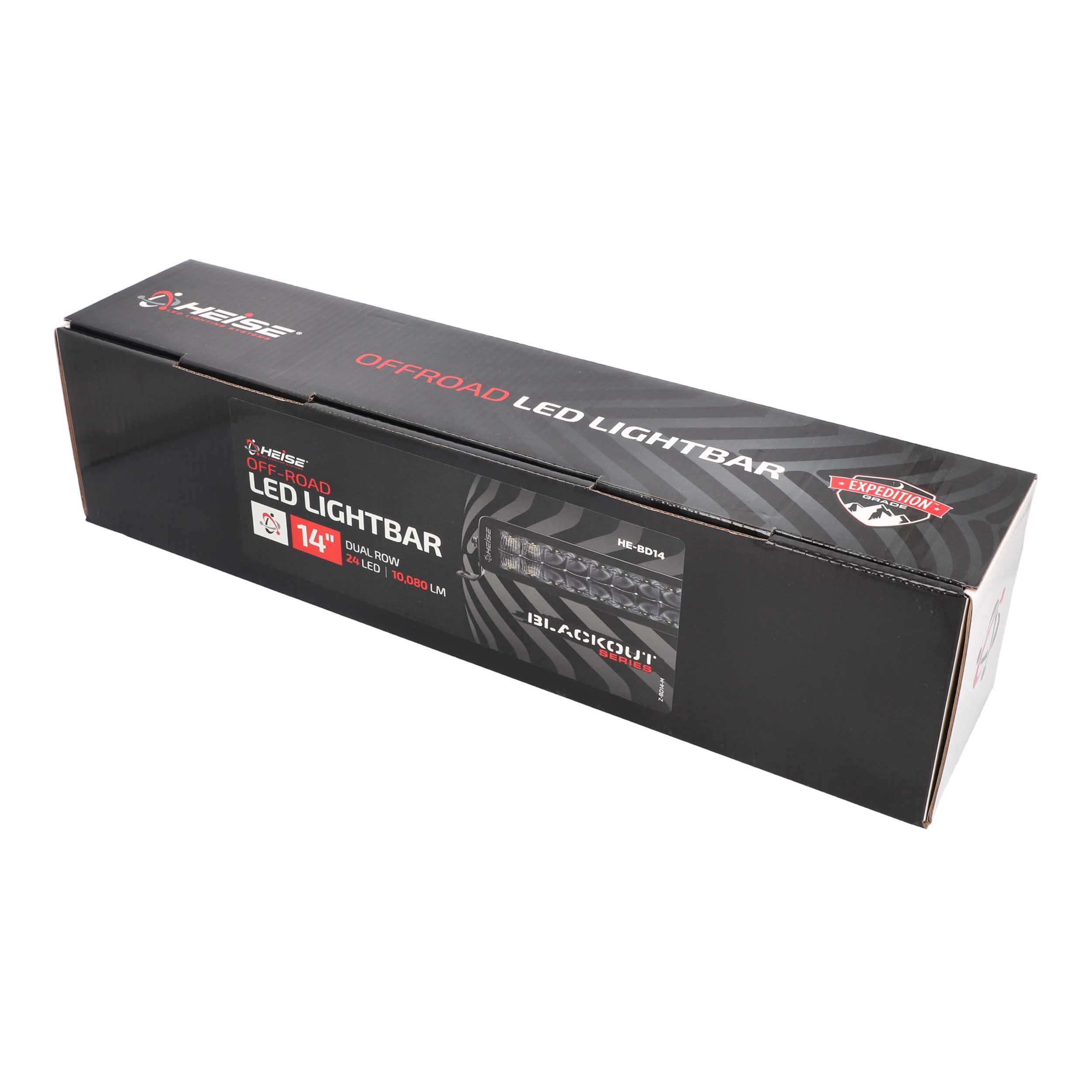 14" Blackout Dual Row - 24 LED - Lightbar