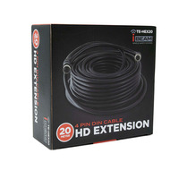 HD 4 Pin DIN Cable Extension Cable - 20 Meters