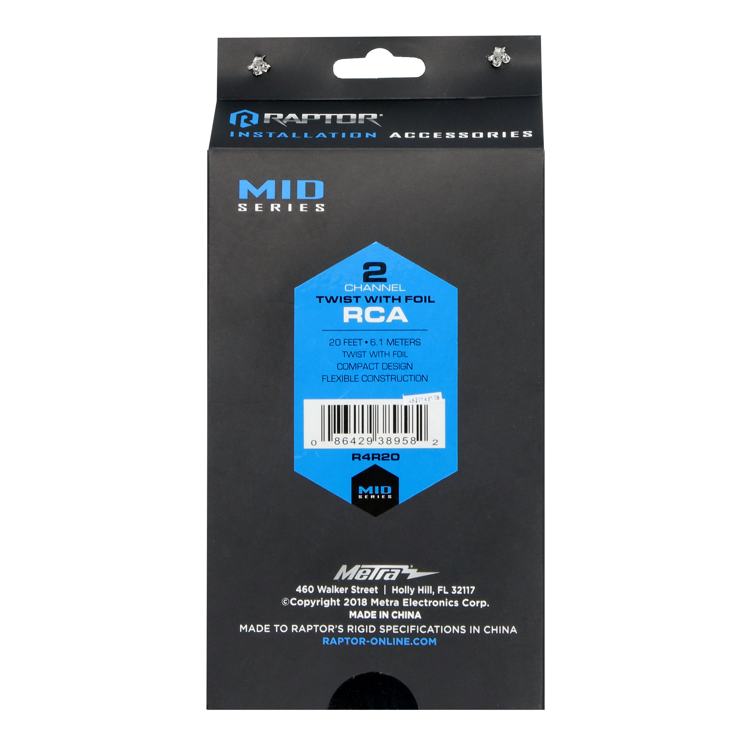 RCA 2-Channel Audio Cable - Mid Series 14 Feet