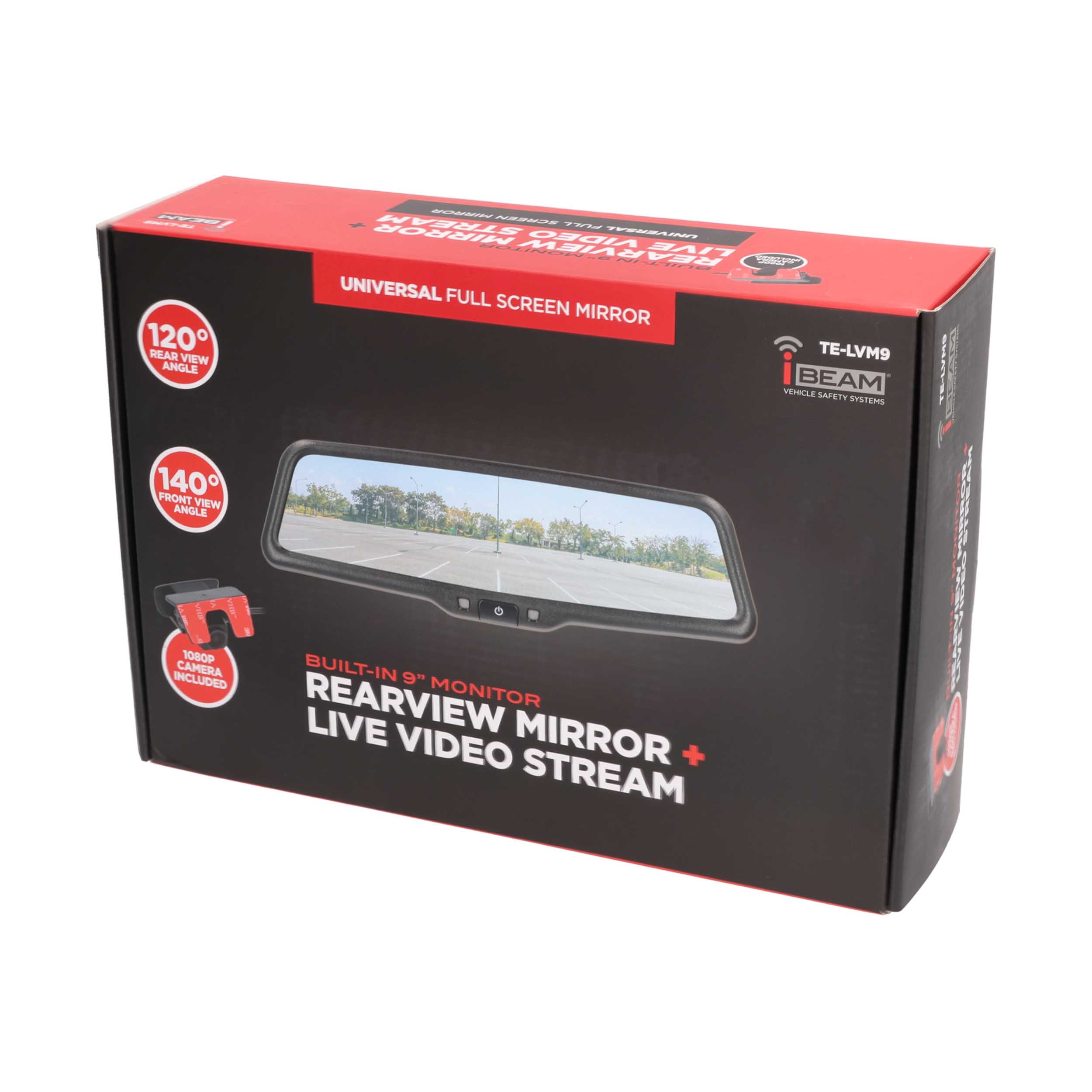 9" Live View Streaming Rearview Mirror