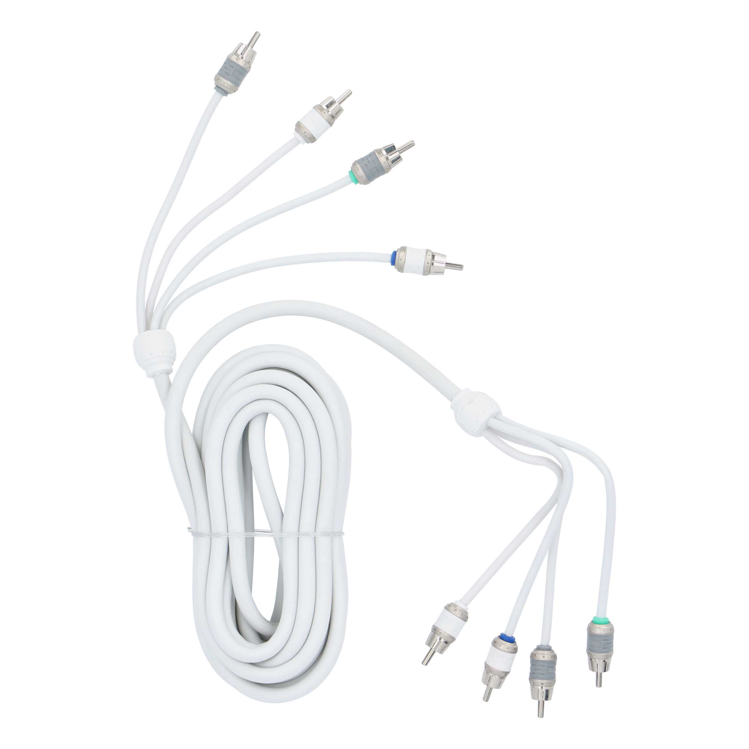 RCA v10 Series 4-Channel Audio Cable - 17 FT