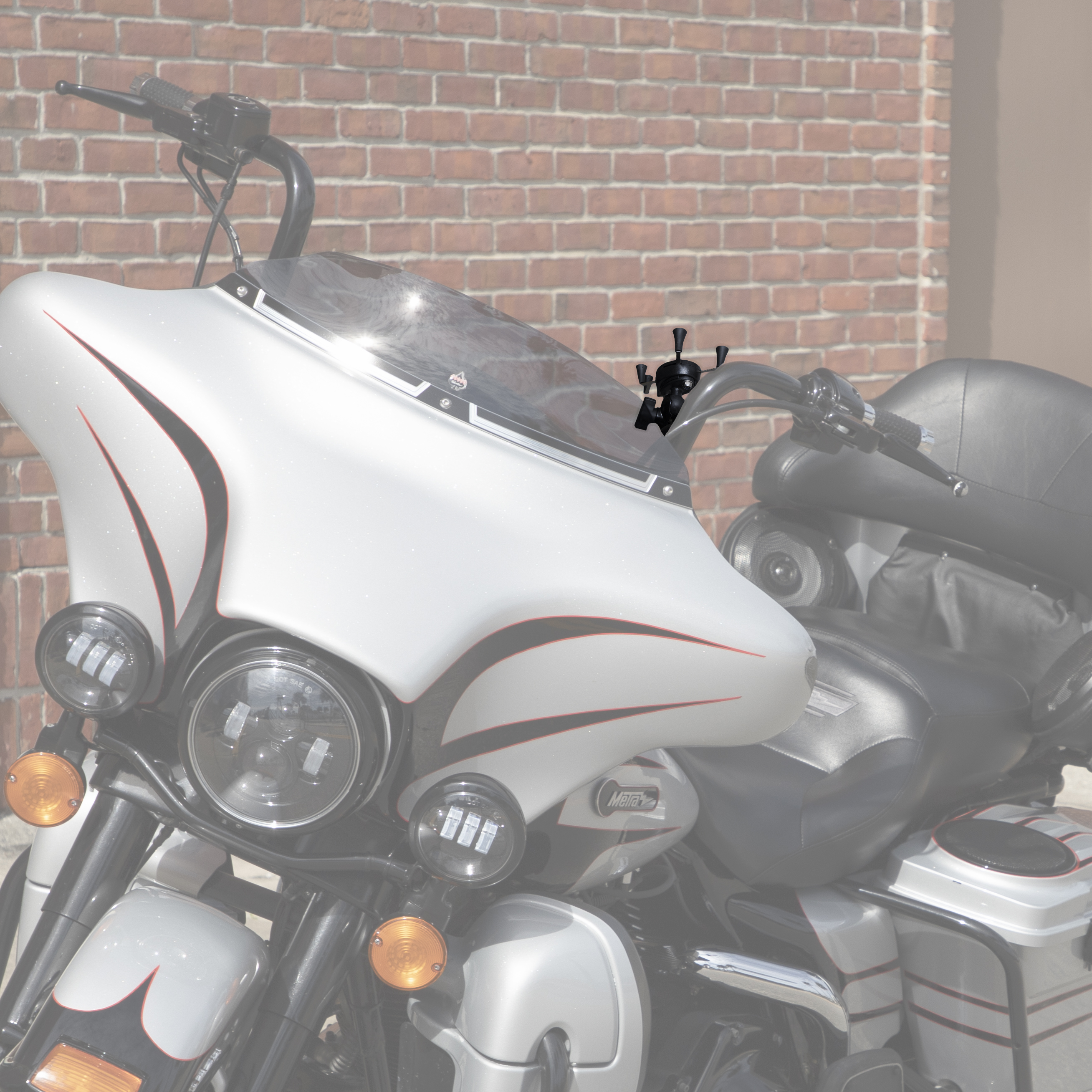 Hex-Grip Phone Mount for Motorcycles