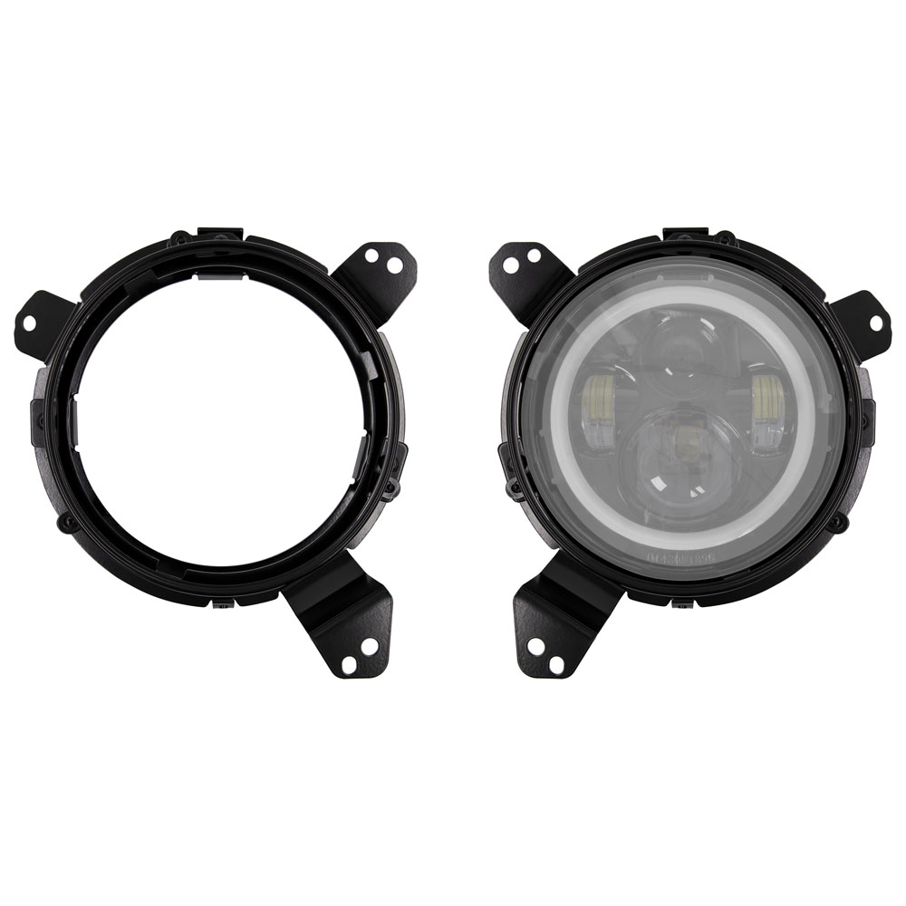 Headlight Adapter Brackets 7 Inch -  Wrangler JL 2018-Up